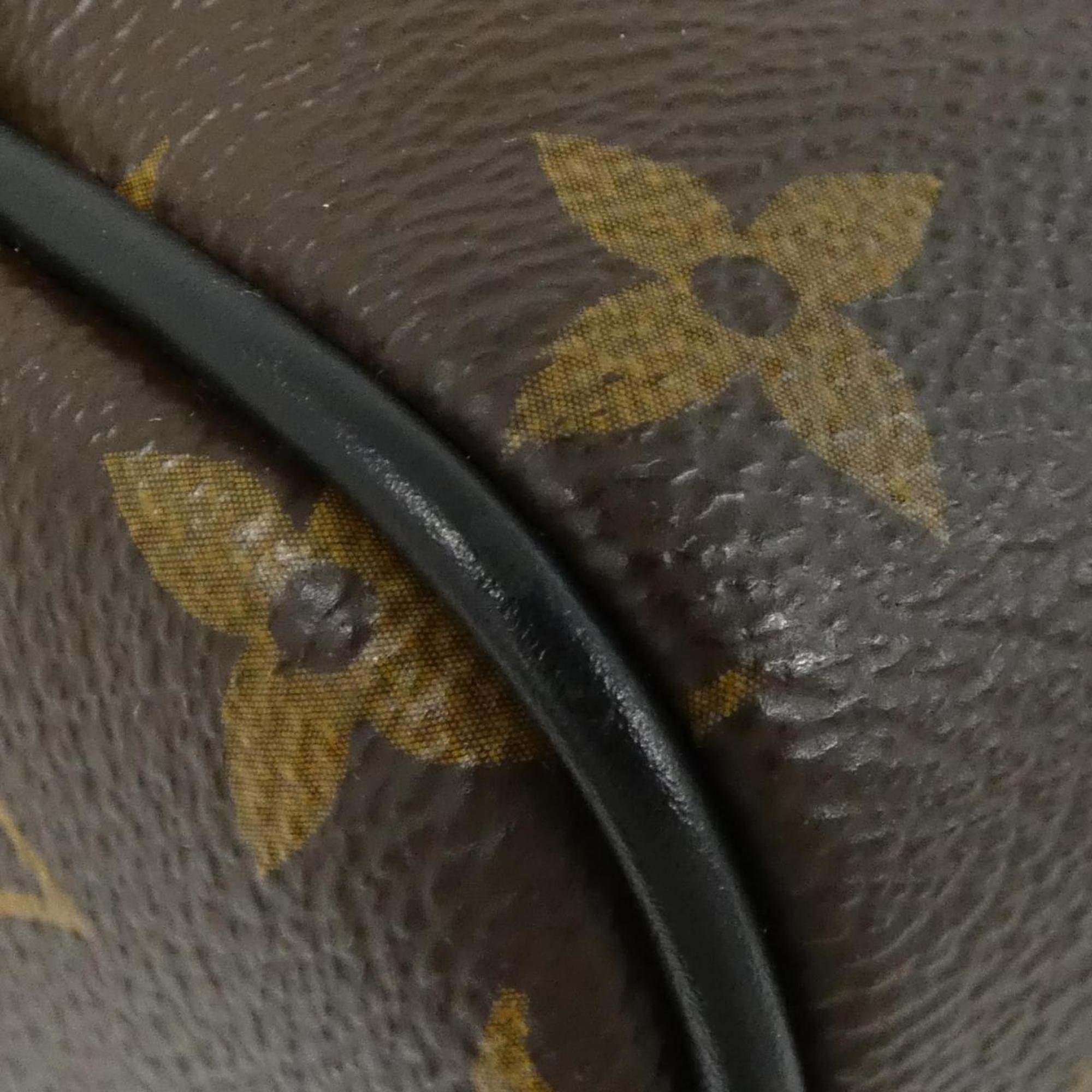 Louis Vuitton Monogram Macassar Marron Coated Canvas Backpack (Pre-Owned)