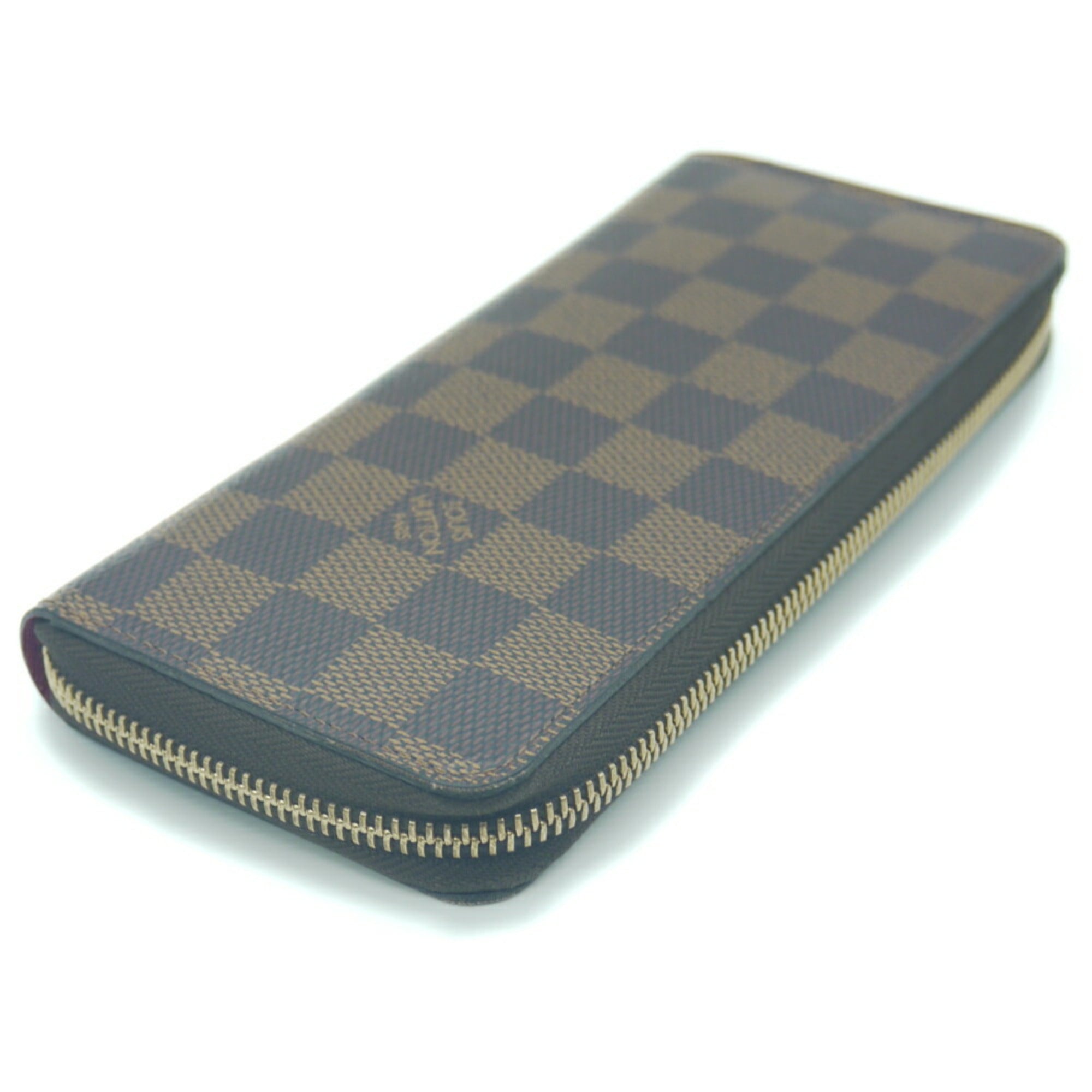 Louis Vuitton Brown Cerise Damier Canvas Long Wallet (Bi-Fold) (Pre-Owned)