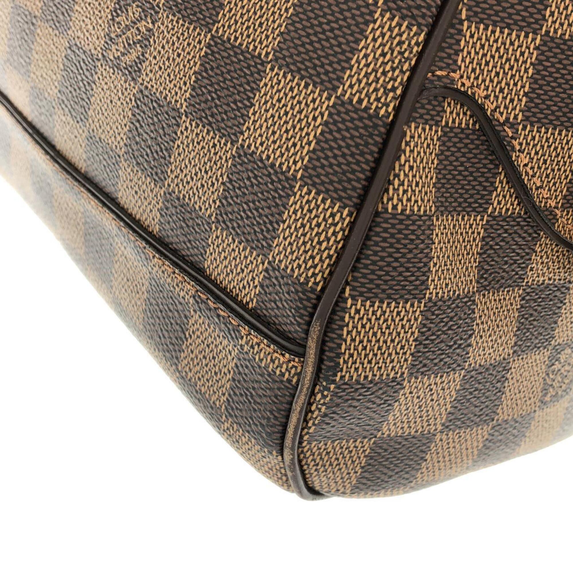 Louis Vuitton Brown Coated Canvas Handbag (Pre-Owned)
