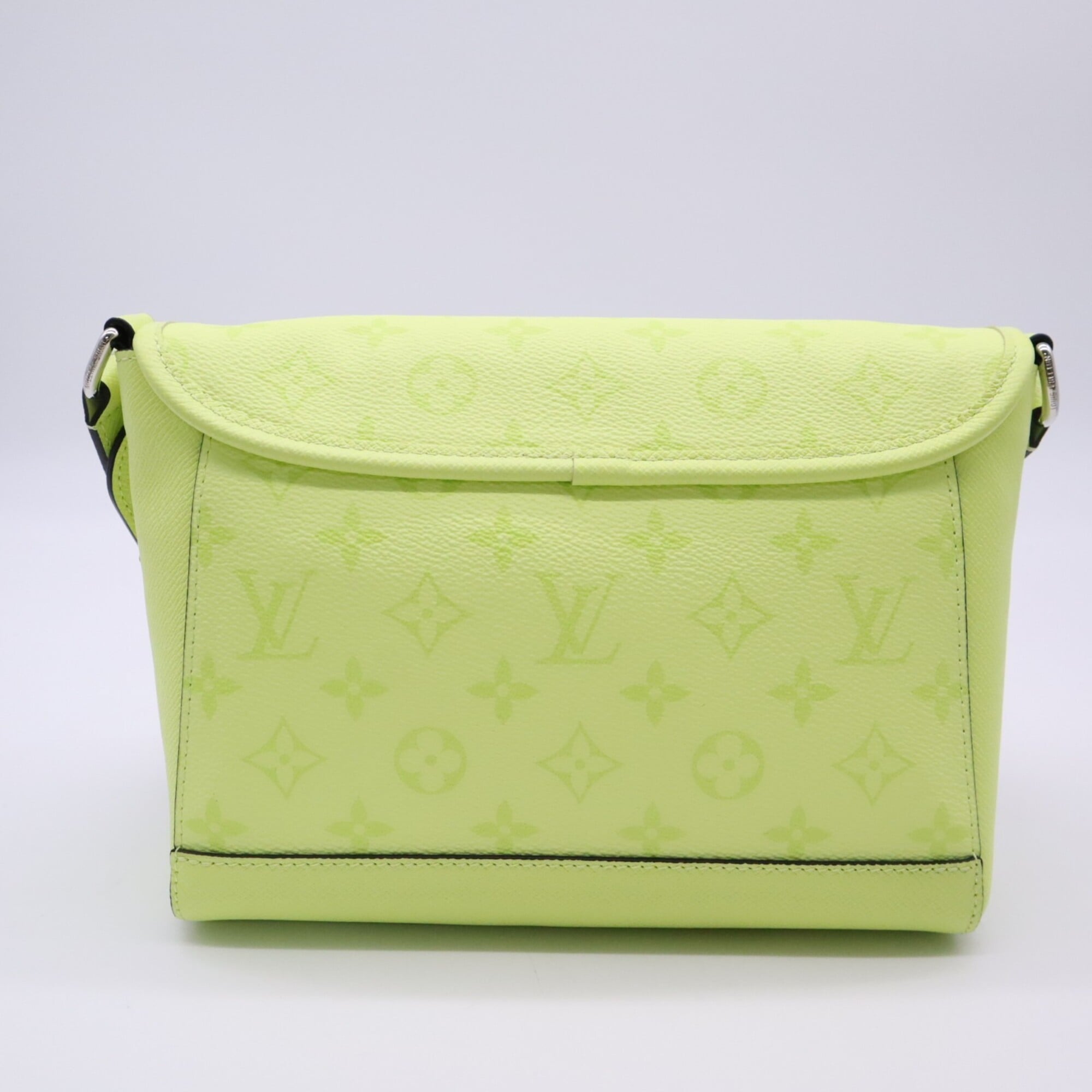 Louis Vuitton Lemon Yellow Coated Canvas Shoulder Bag (Pre-Owned)