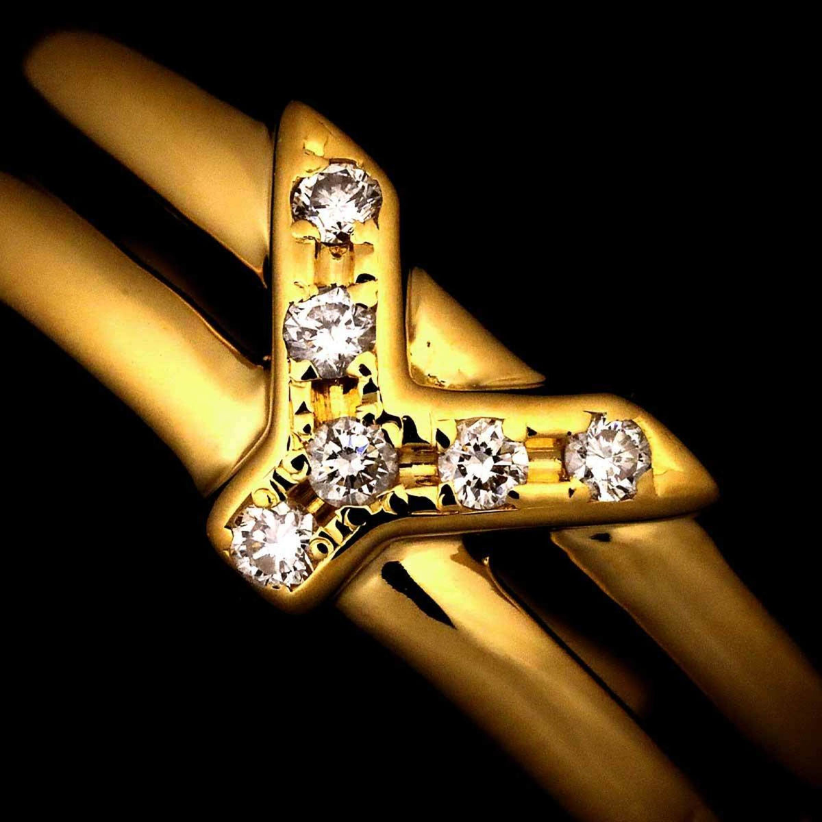 Christian Dior Yellow Gold (18K) Band Ring (Pre-Owned)