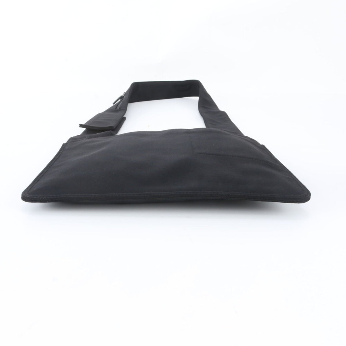 Miu Miu Black Nylon Messenger Bag Shoulder Bag (Pre-Owned)