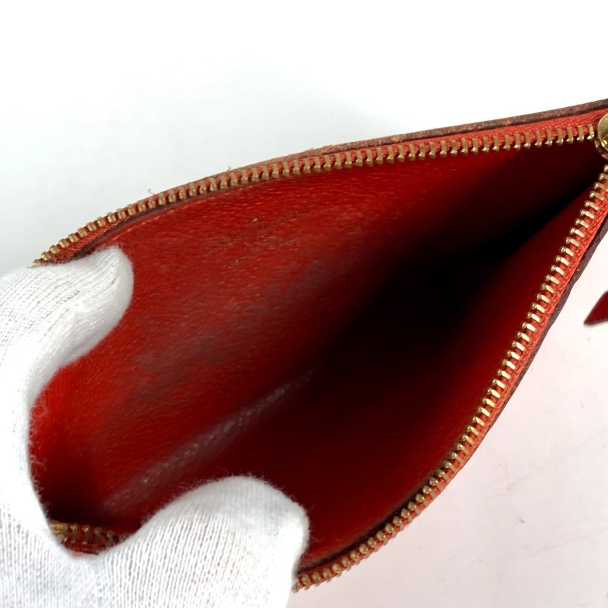 Louis Vuitton Auriane Red Color Monogram Empreinte Long Wallet (Bi-Fold) (Pre-Owned)