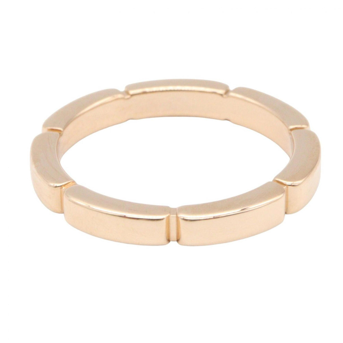 Cartier Gold Clear Pink Gold (18K) Band Ring (Pre-Owned)