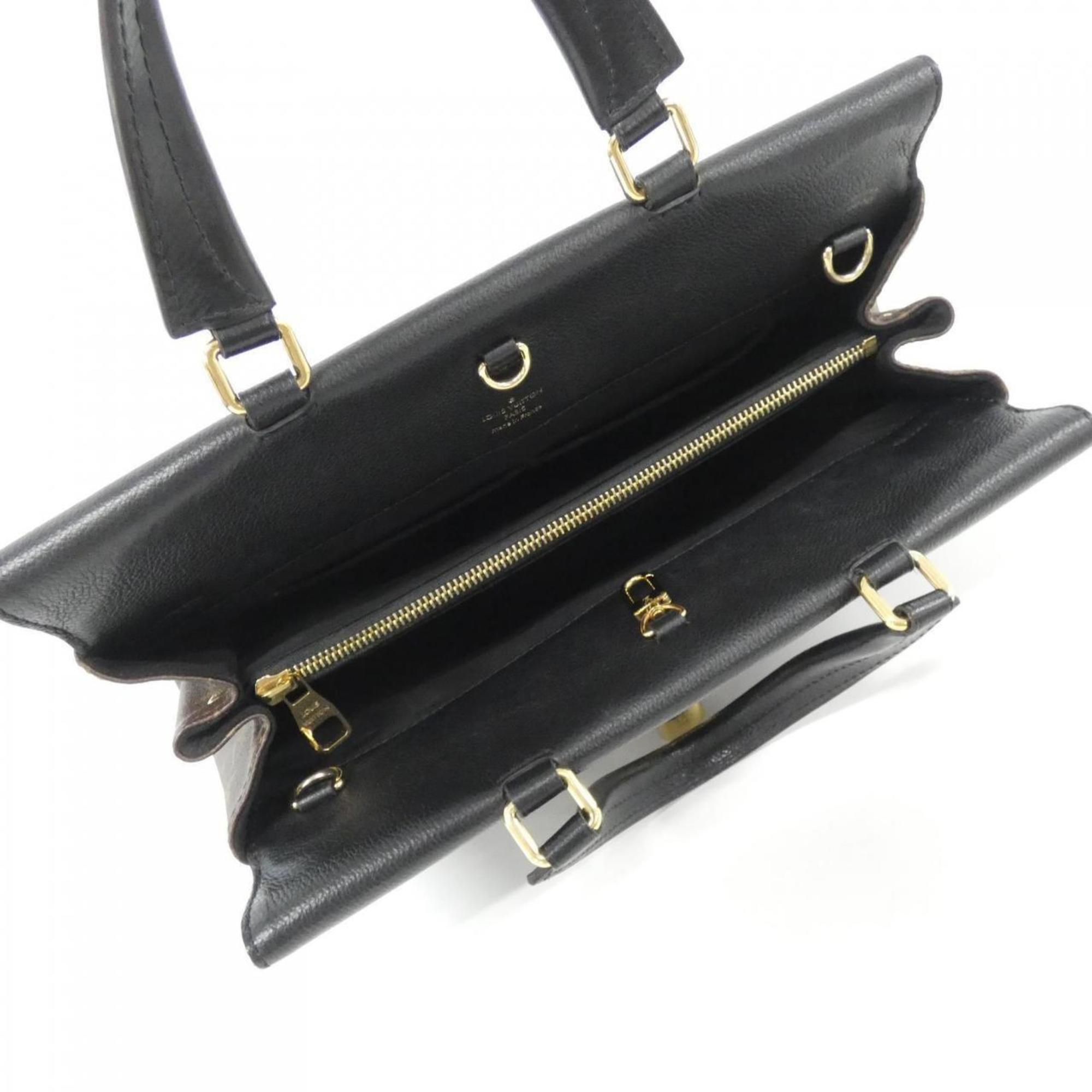 Louis Vuitton Monogram Black Marron Monogram Monogram Leather Handbag (Pre-Owned)