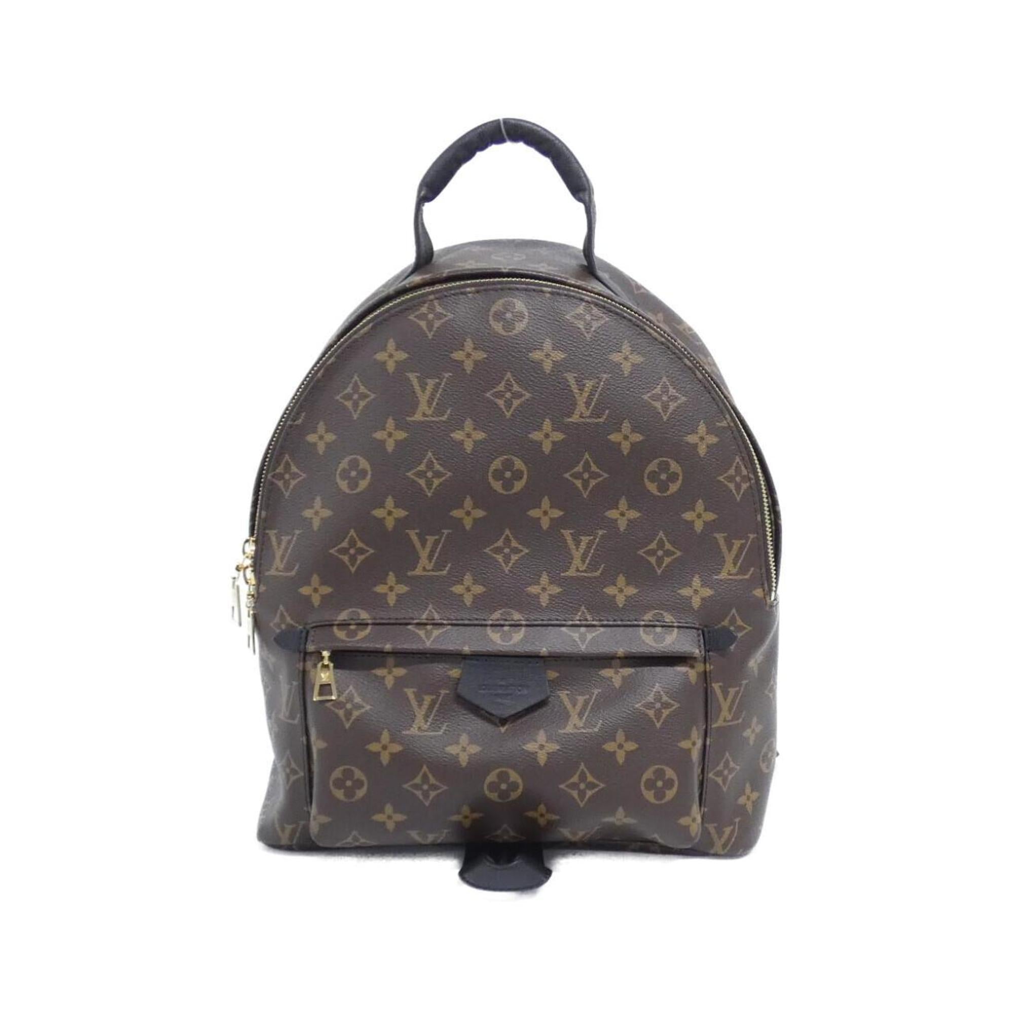 Louis Vuitton Marron Coated Canvas Backpack (Pre-Owned)