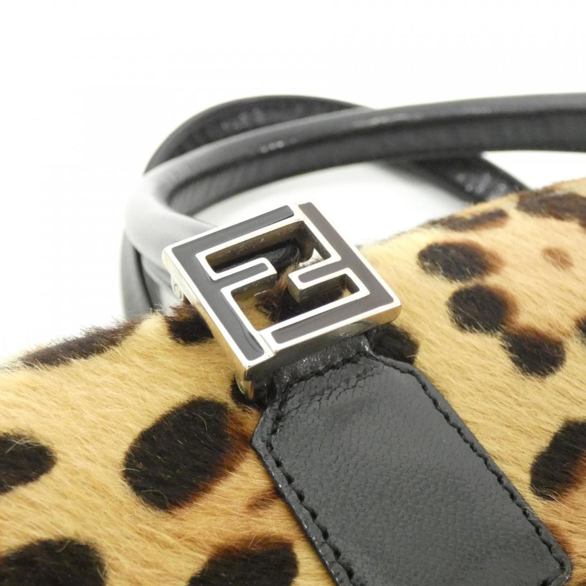 Fendi Beige Leather Handbag (Pre-Owned)