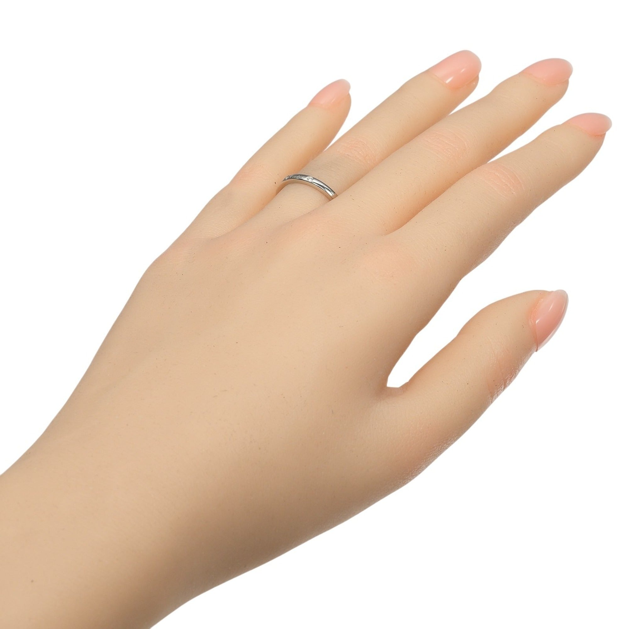 Cartier Platinum 950 Band Ring (Pre-Owned)