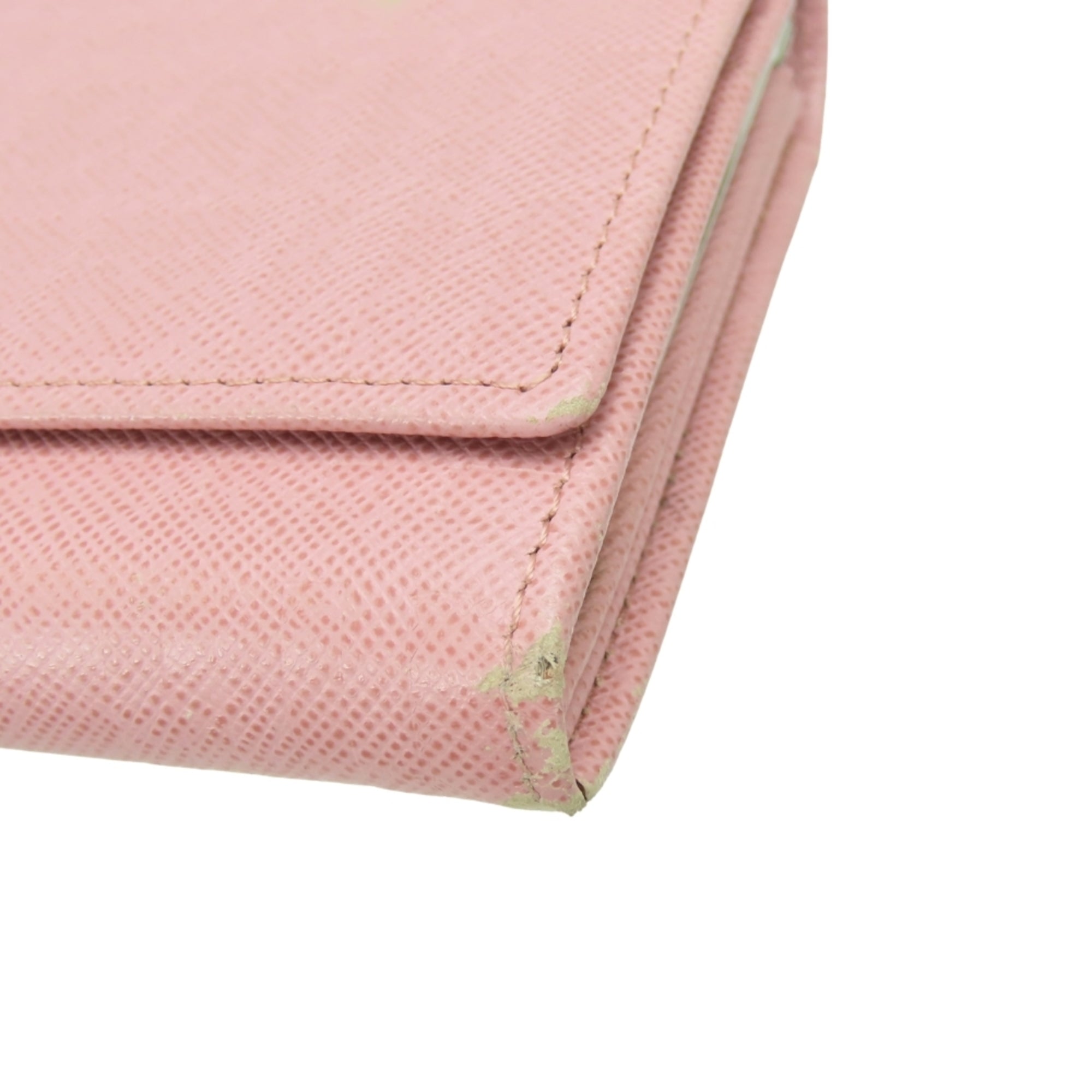Burberry Pink Leather Coin Purse/Coin Case (Pre-Owned)