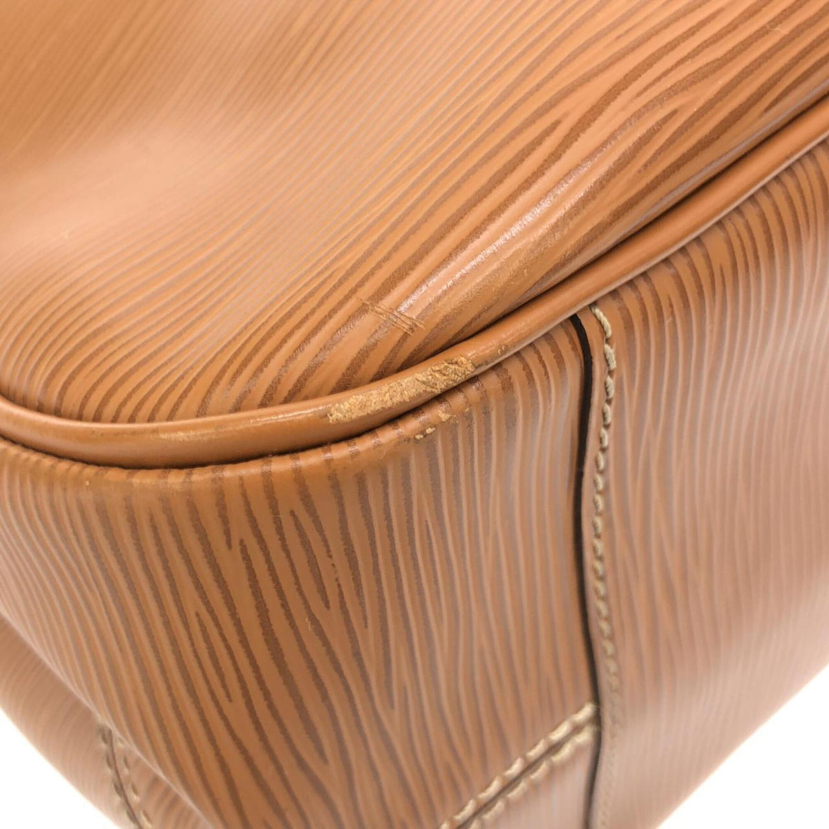 Louis Vuitton Epi Camel Leather Handbag (Pre-Owned)