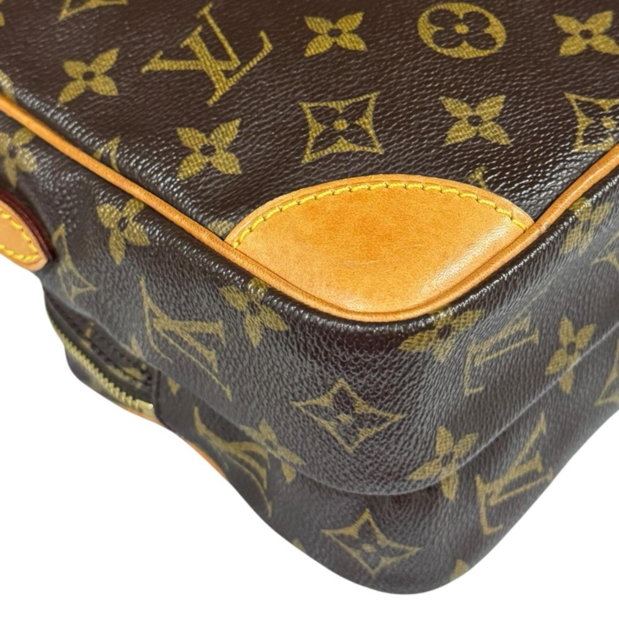Louis Vuitton Brown Monogram Shoulder Bag (Pre-Owned)