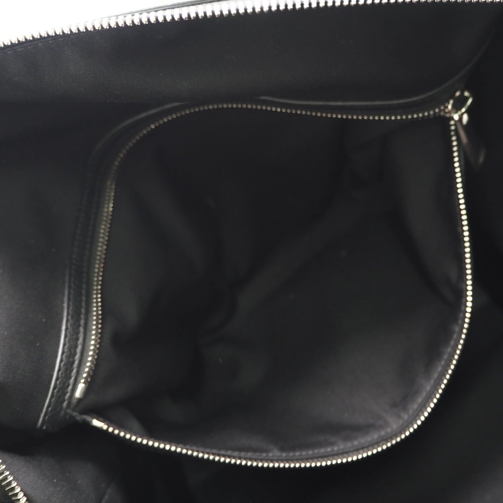 Dior Homme Black Navy Leather Boston Bag (Pre-Owned)