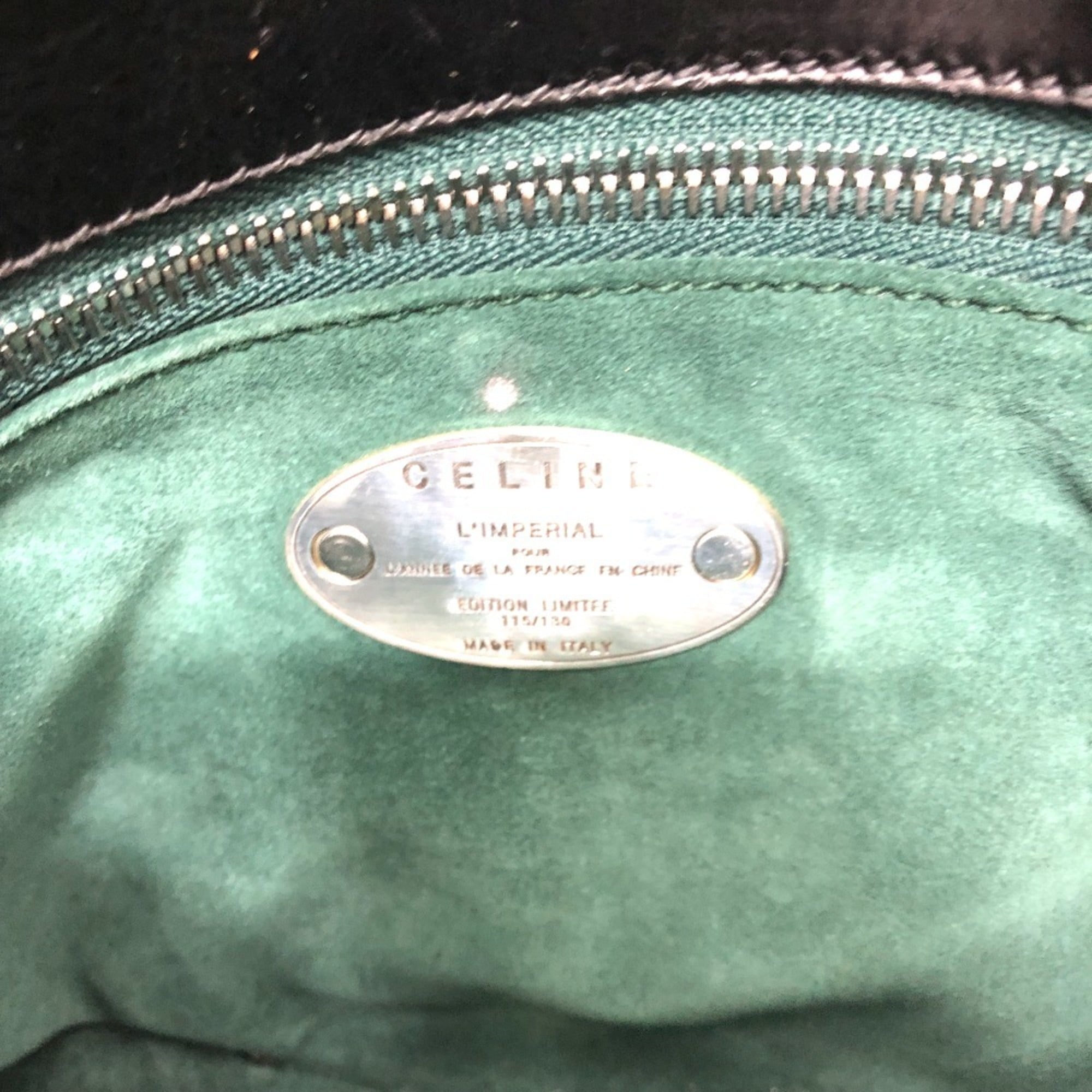 Celine Black Leather Shoulder Bag (Pre-Owned)