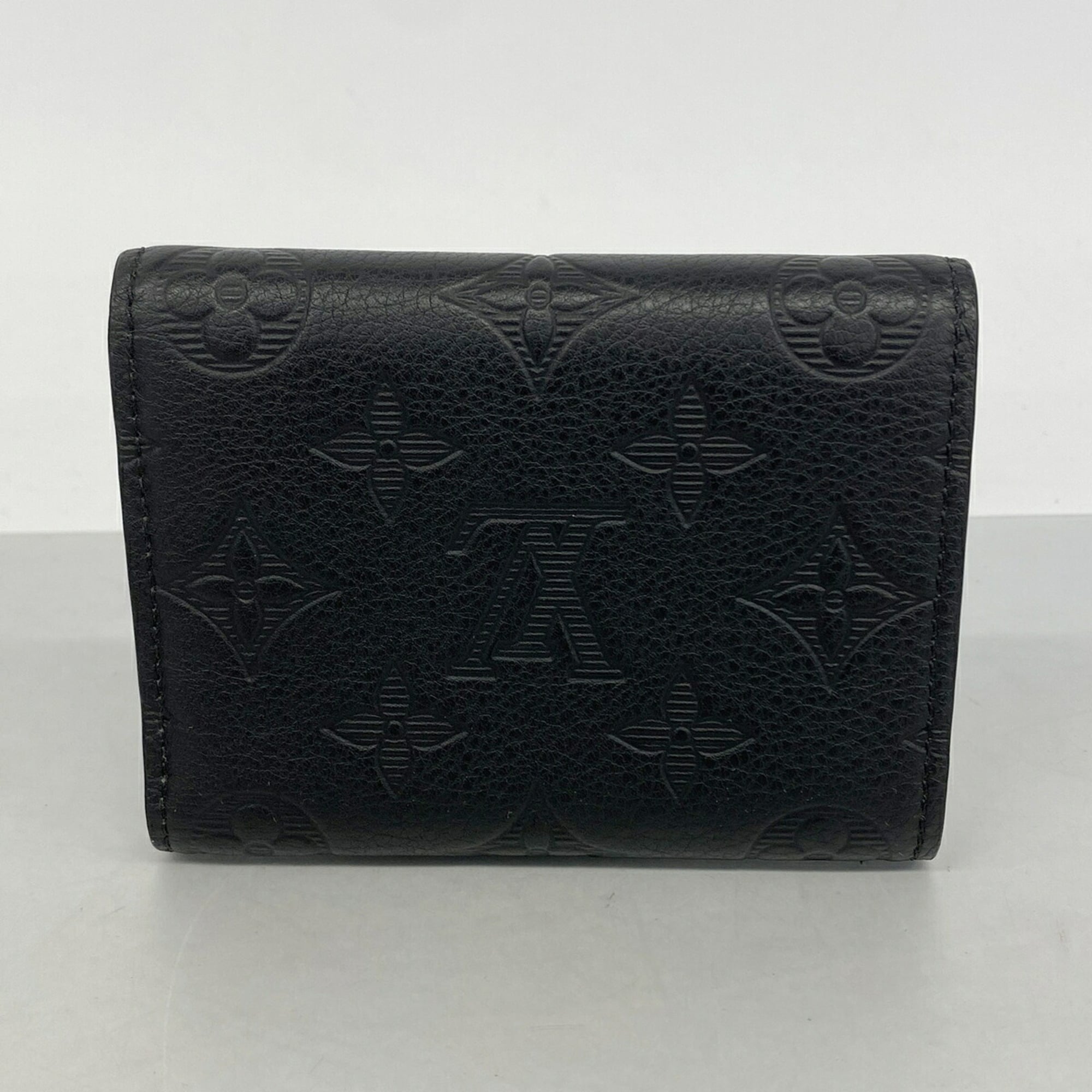 Louis Vuitton Black Wallet (Tri-Fold) (Pre-Owned)