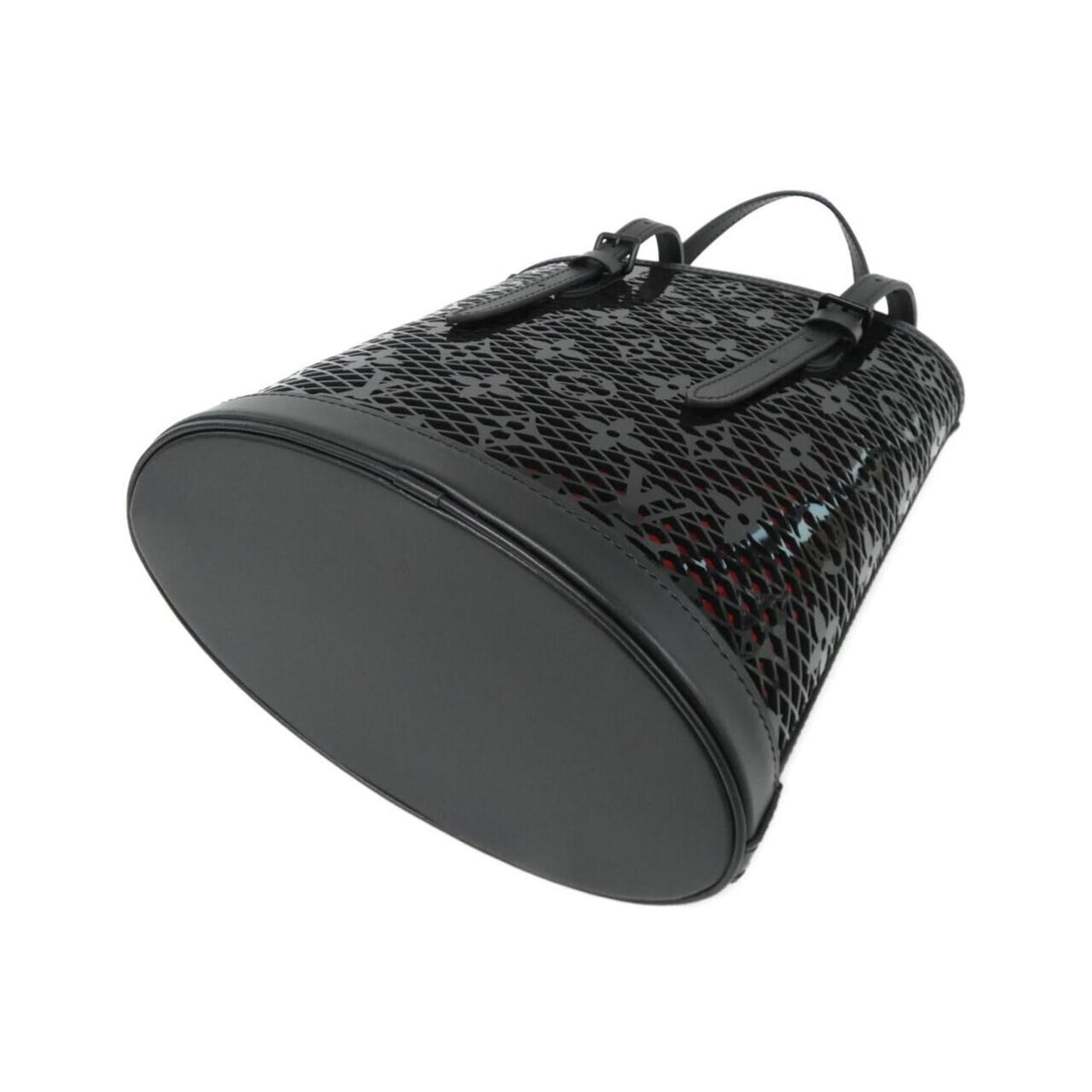 Louis Vuitton Black Leather Shoulder Bag (Pre-Owned)