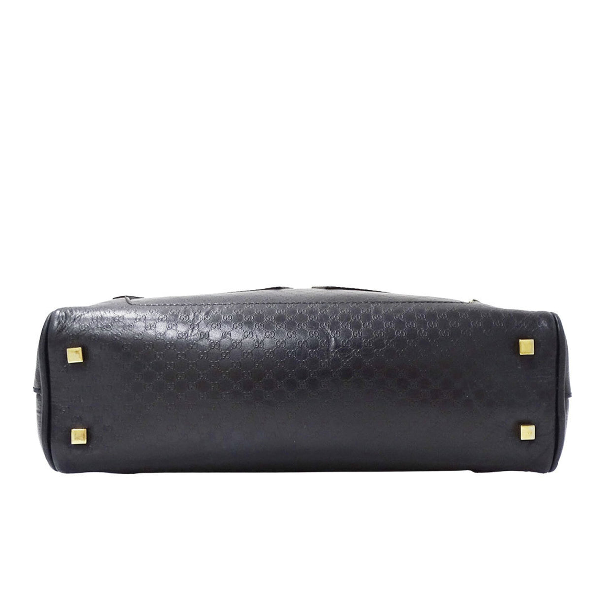 Gucci Black Leather Handbag (Pre-Owned)
