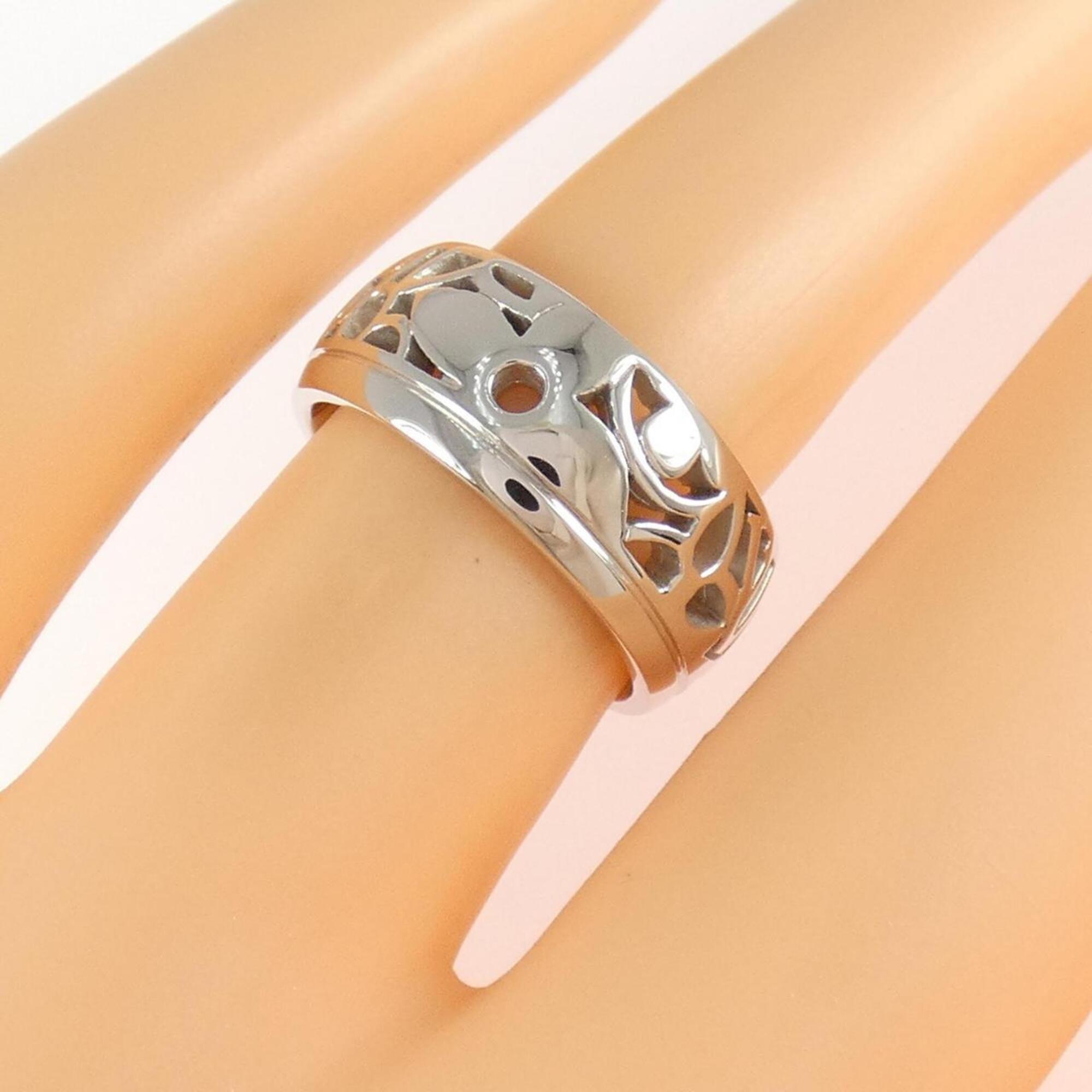 Louis Vuitton White Gold (18K) Band Ring (Pre-Owned)