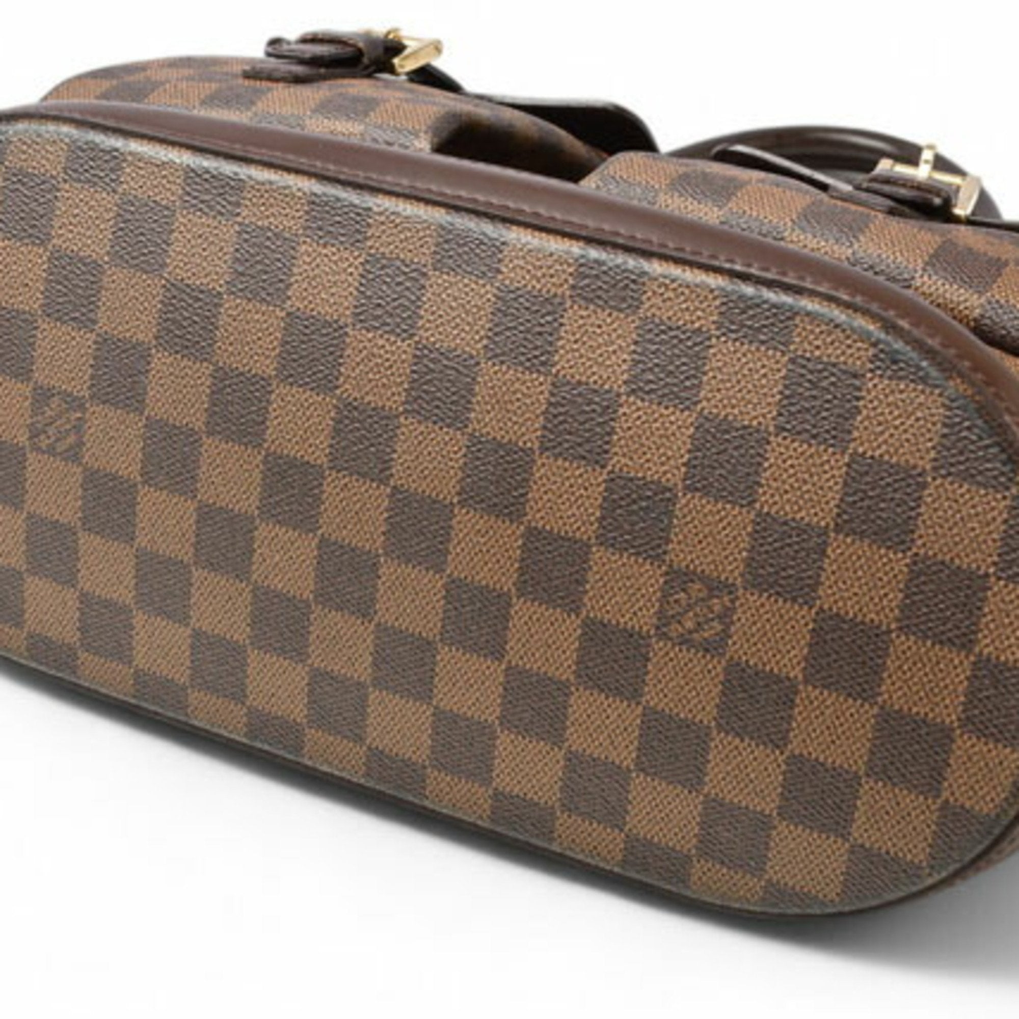 Louis Vuitton Damier Canvas Ebene Damier Canvas Shoulder Bag Tote Bag (Pre-Owned)