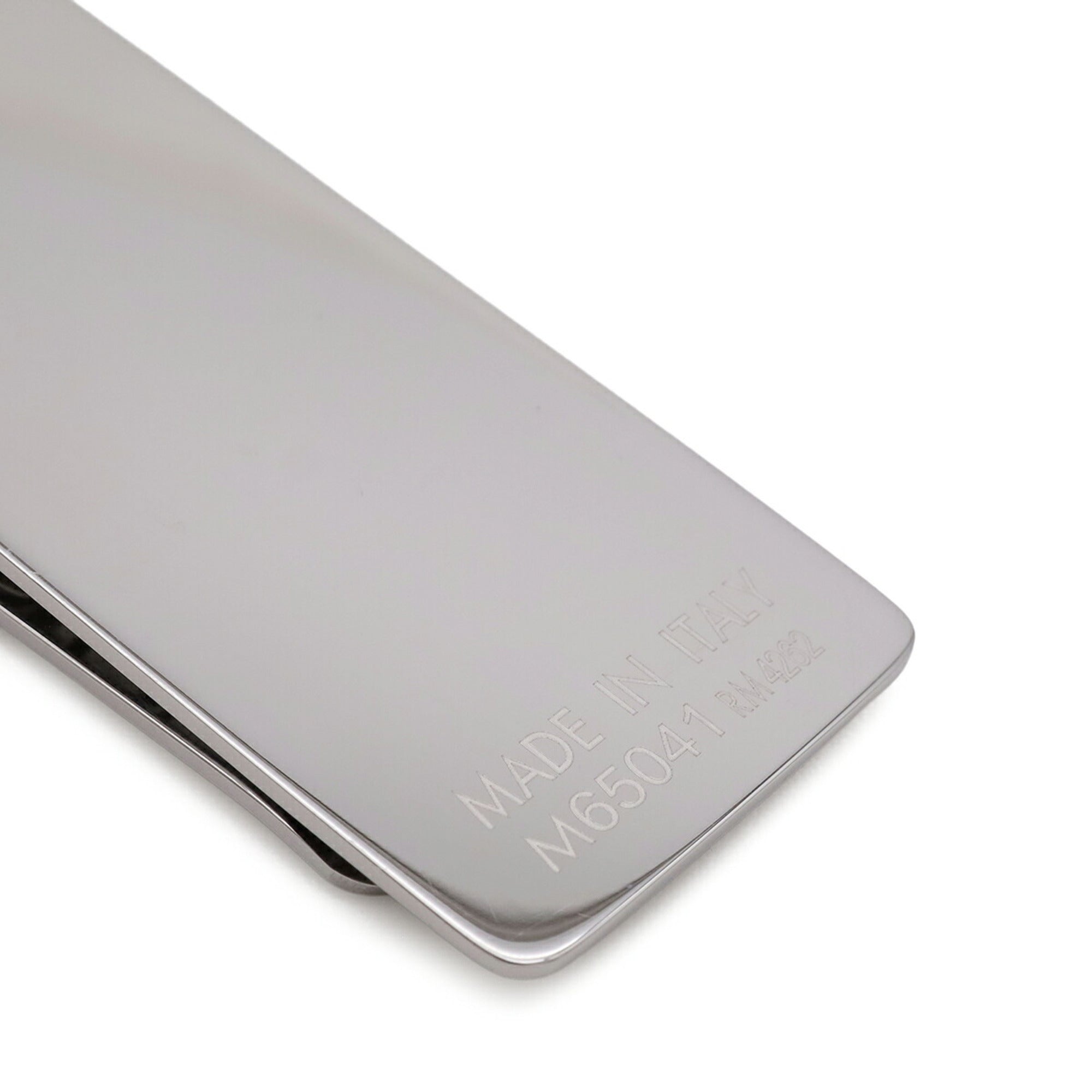 Louis Vuitton Silver Stainless Steel Money Clip (Pre-Owned)