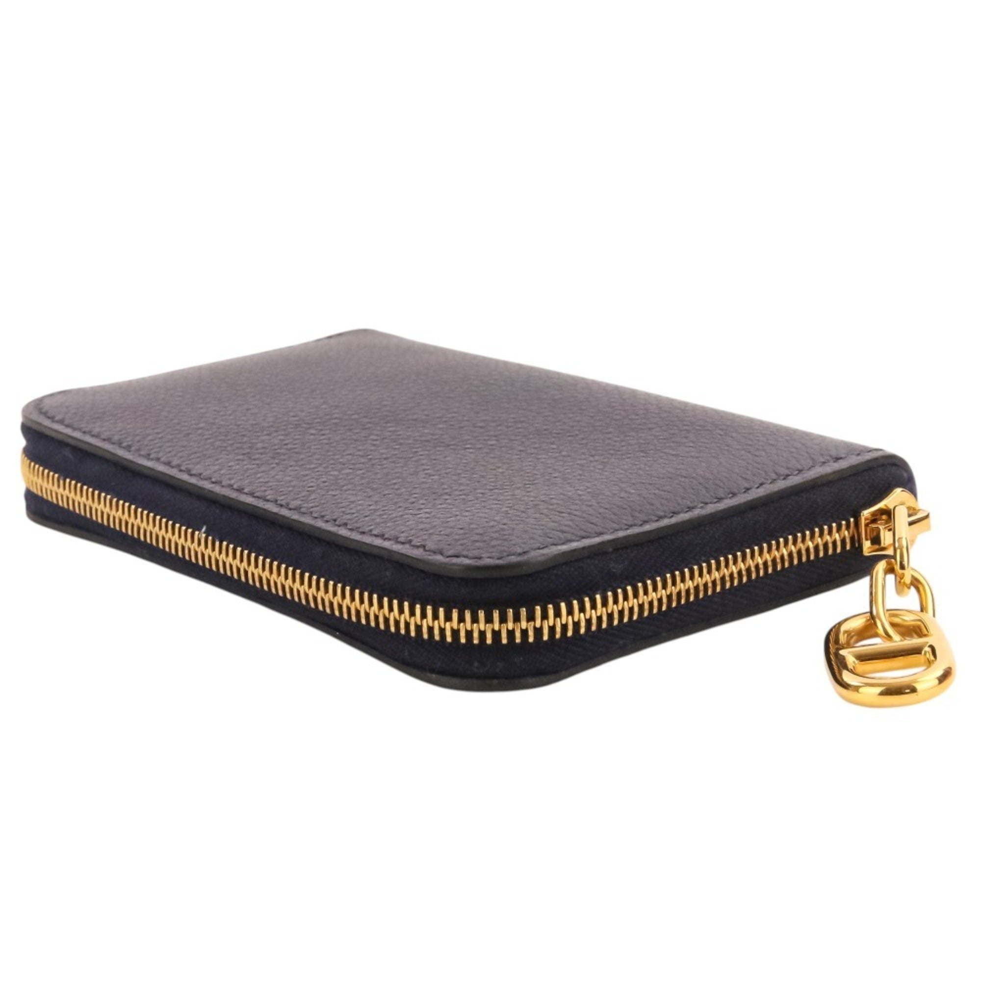 Hermes Blue Nuit Coin Purse/Coin Case (Pre-Owned)