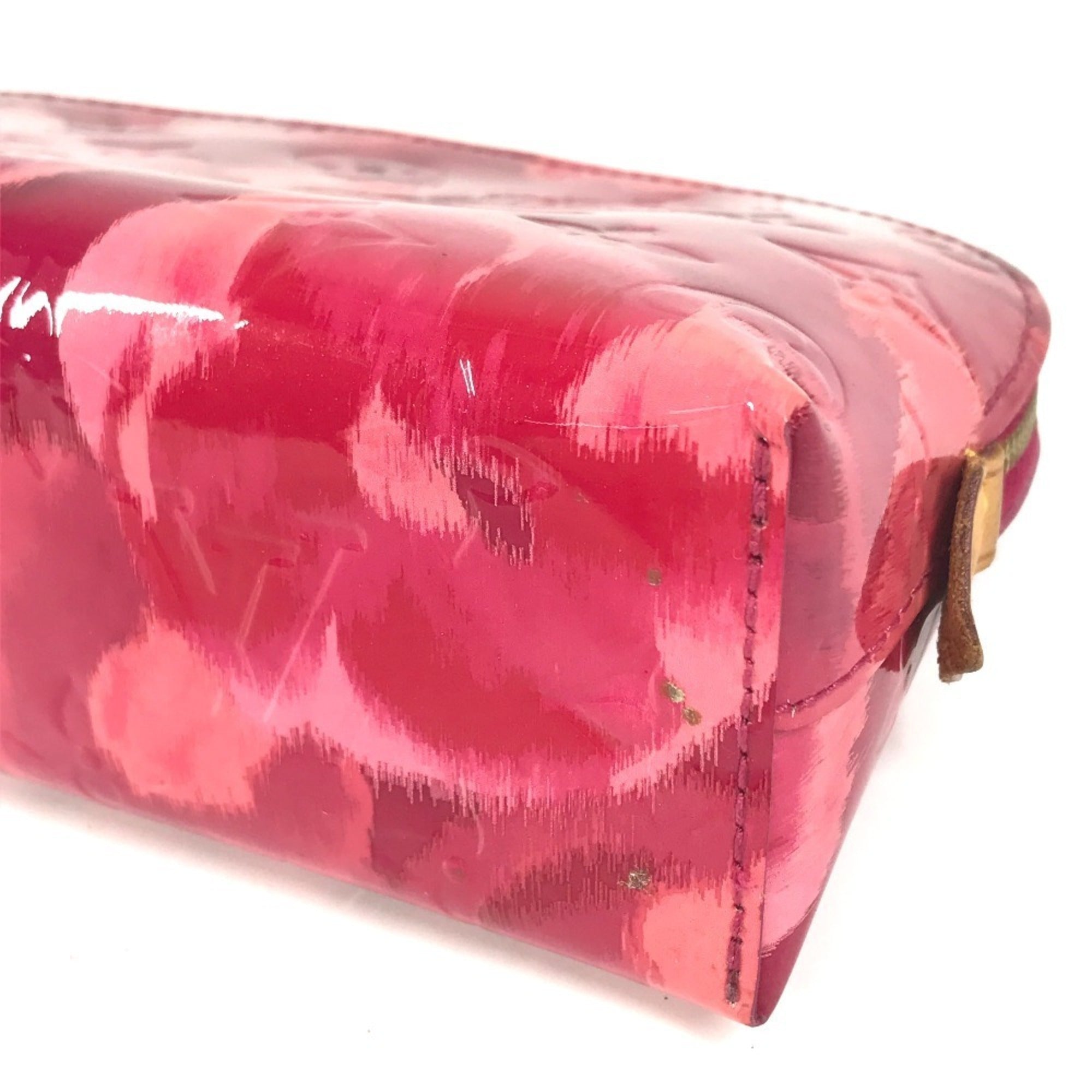 Louis Vuitton Pink Monogram Vernis Pochette Pouch (Pre-Owned)