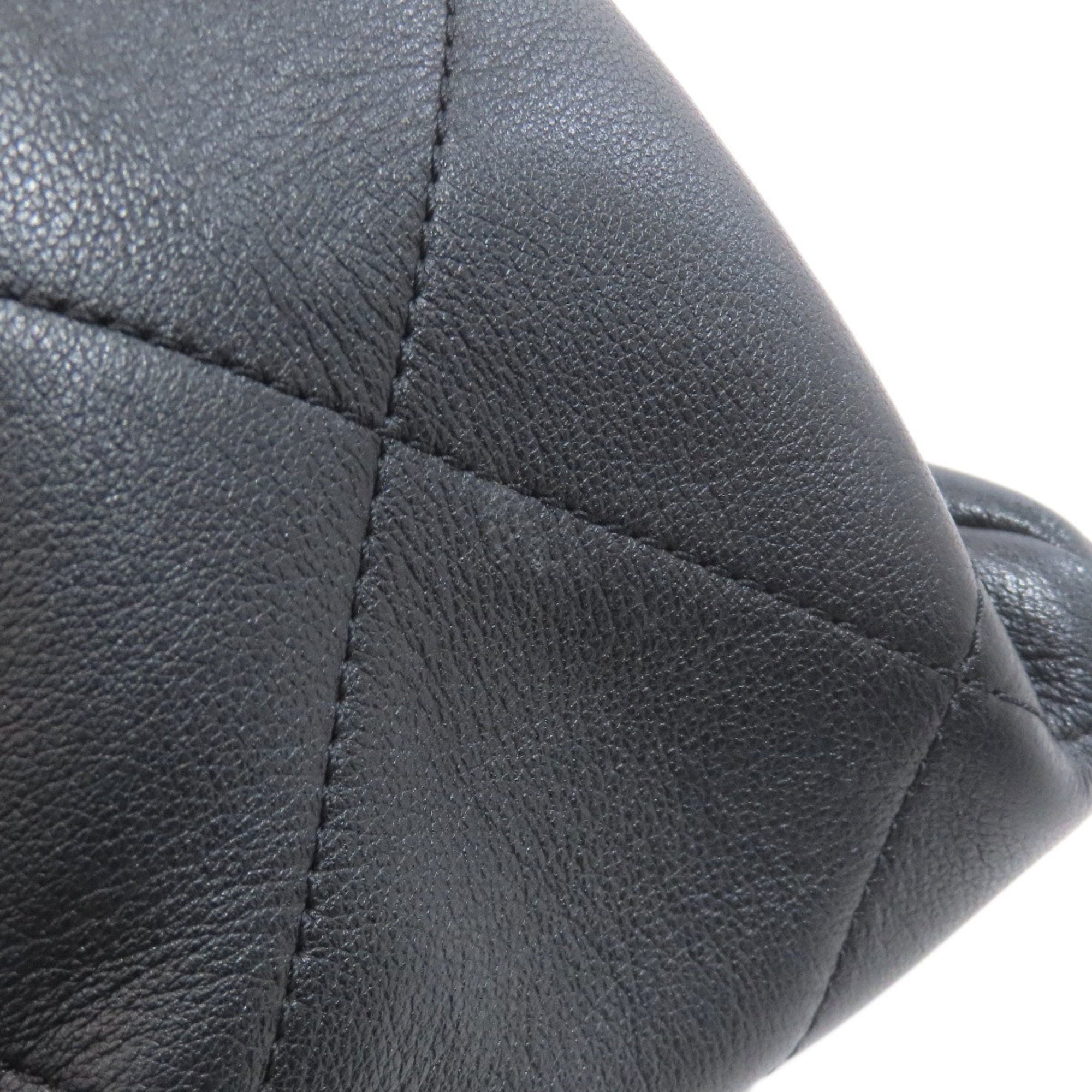 Chanel Black Leather Tote Bag (Pre-Owned)