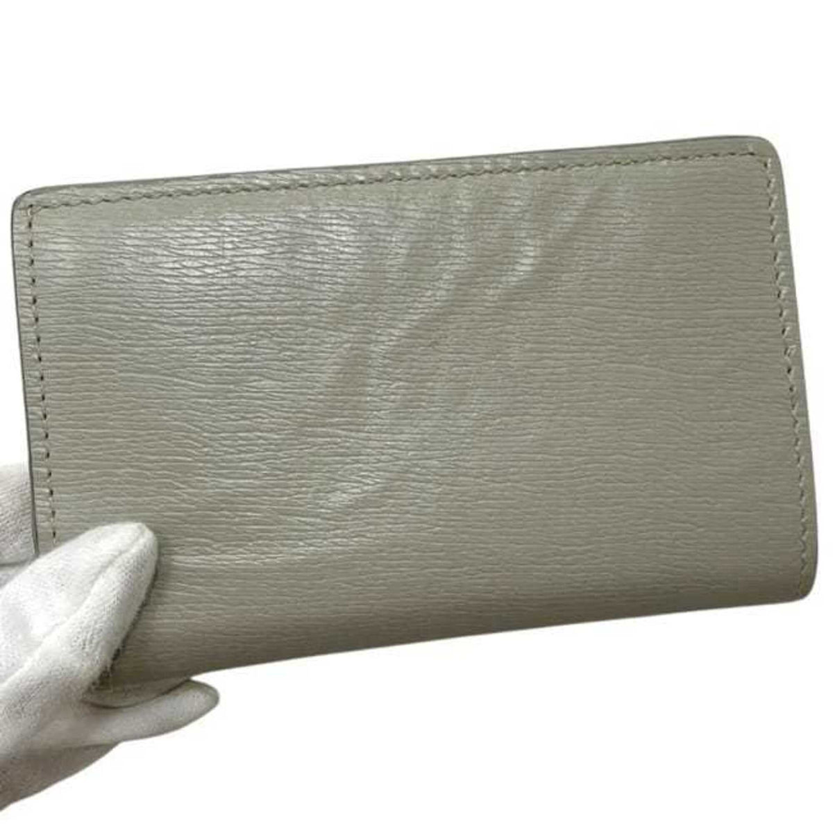 Gucci Gray Leather Wallet (Bi-Fold) (Pre-Owned)