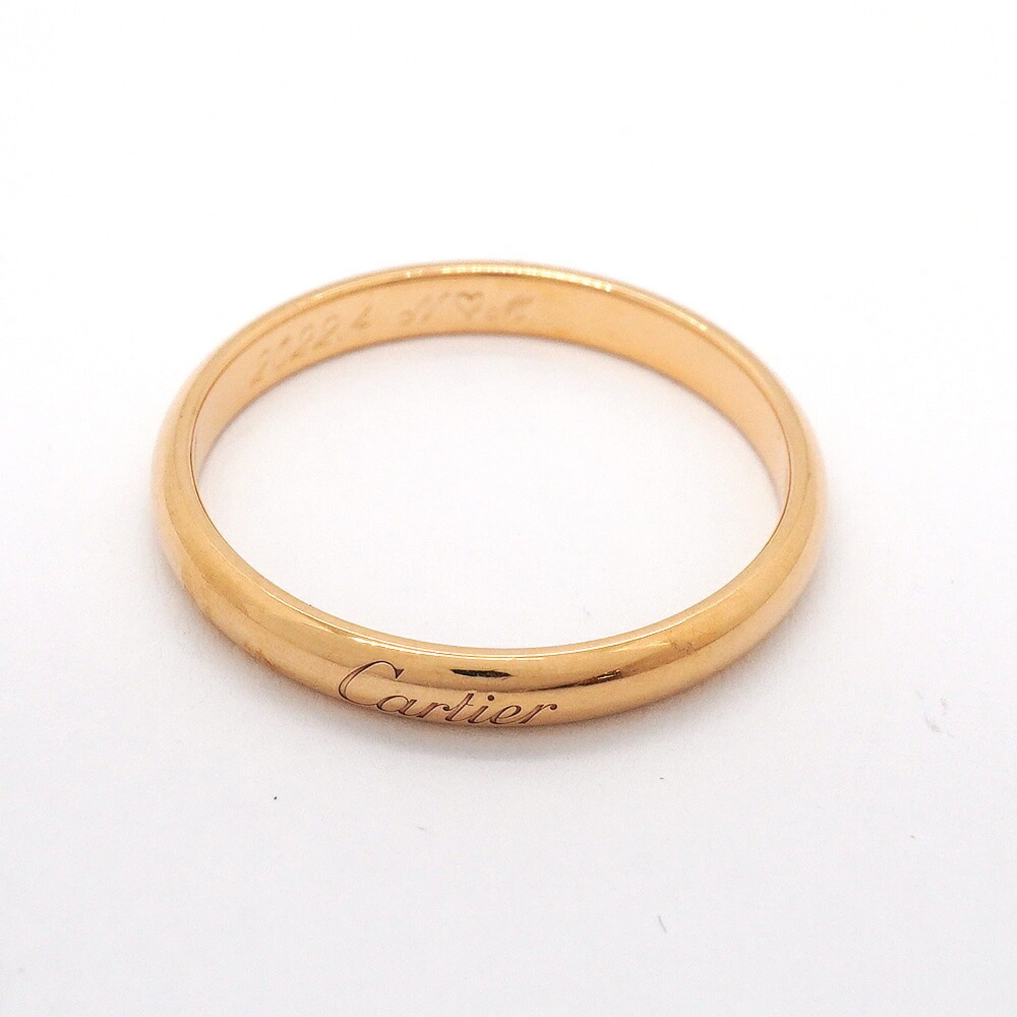 Cartier Pink Gold (18K) Band Ring (Pre-Owned)