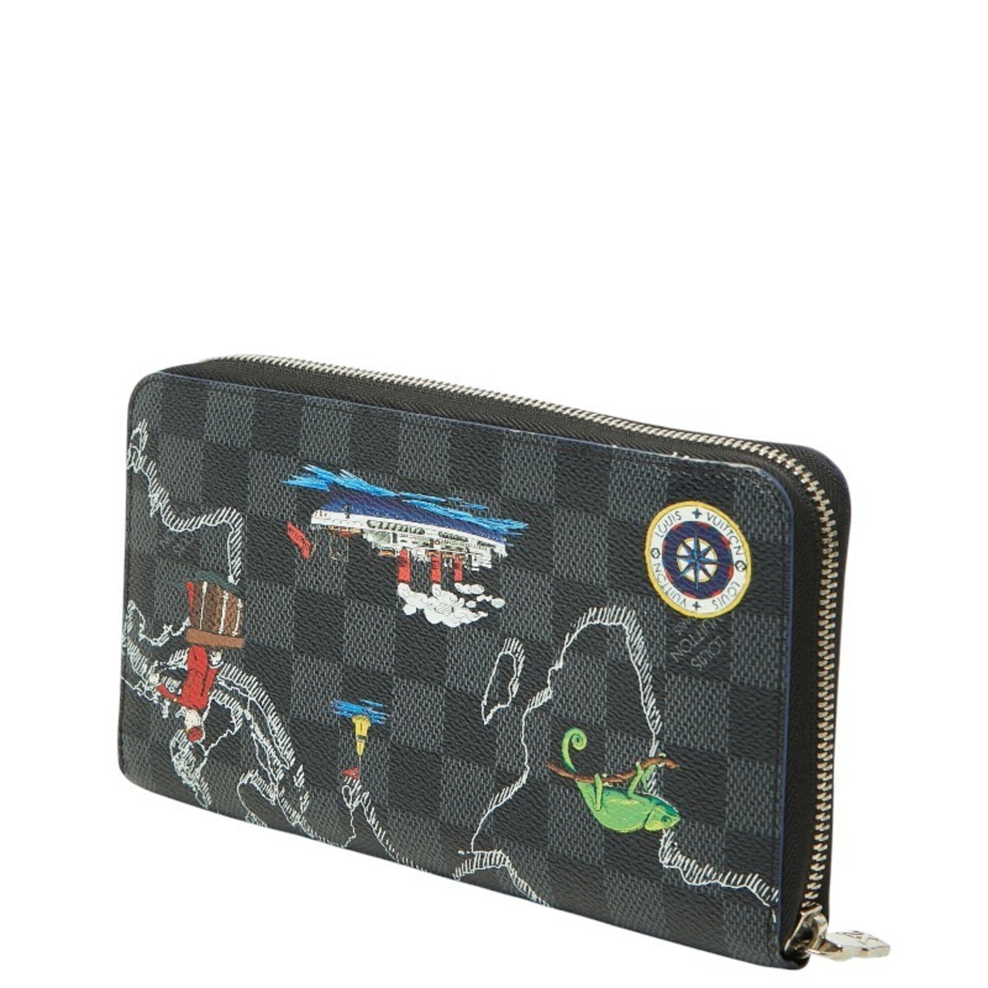 Louis Vuitton Pvc Leather Long Wallet (Bi-Fold) (Pre-Owned)