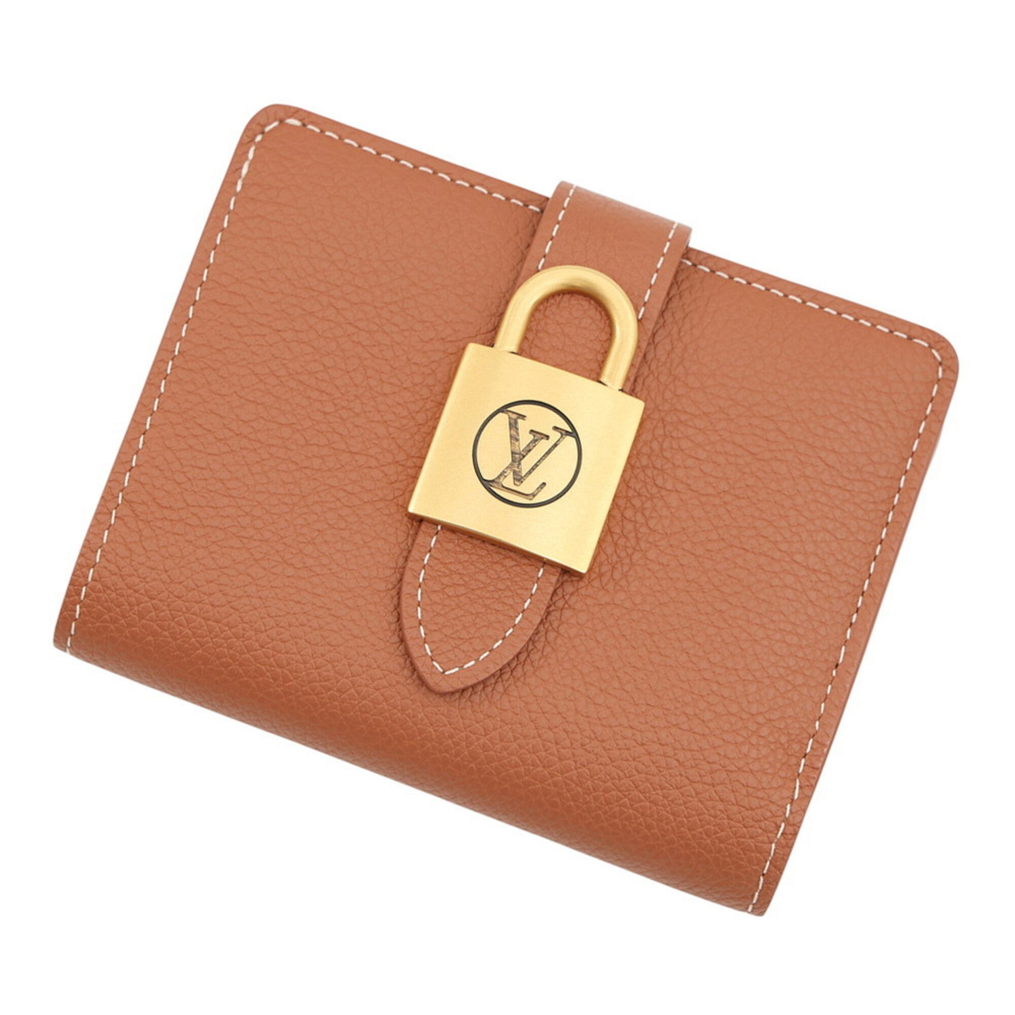 Louis Vuitton Cognac Leather Wallet (Bi-Fold) (Pre-Owned)