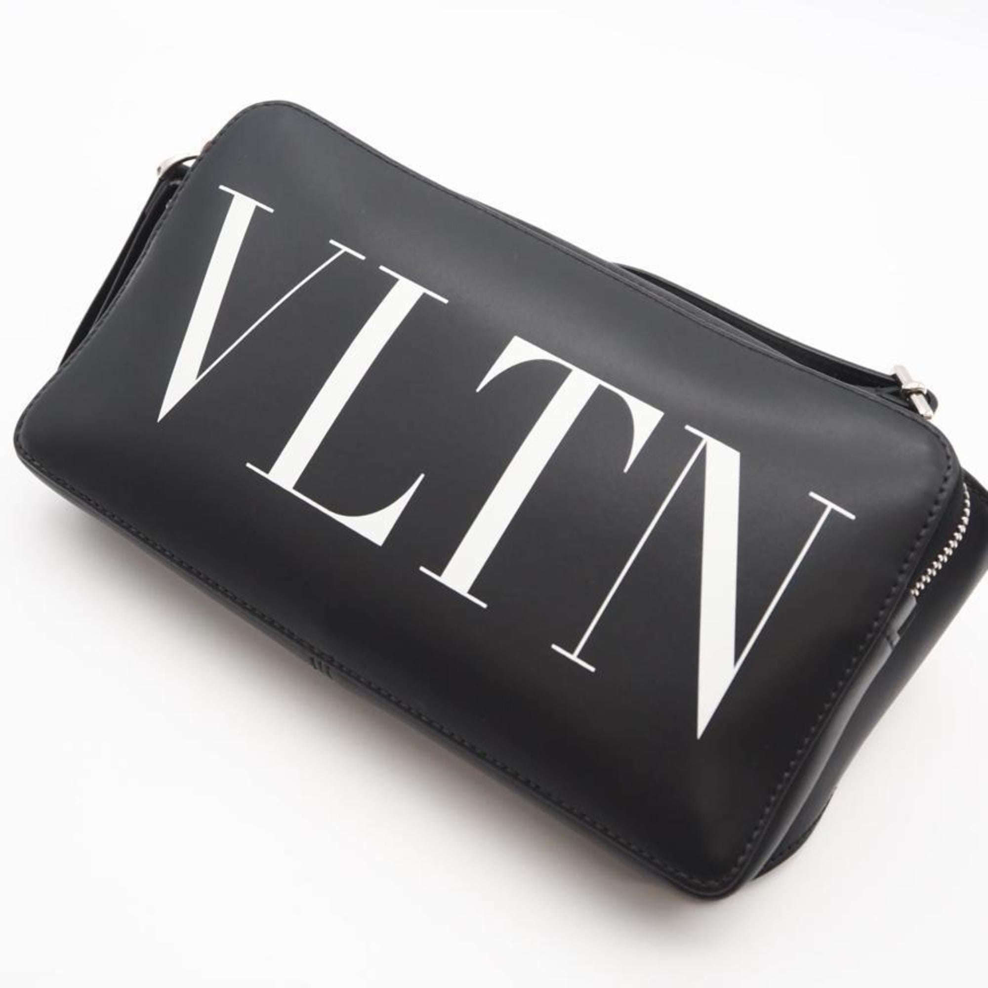Valentino Black Leather Sling Bag (Pre-Owned)