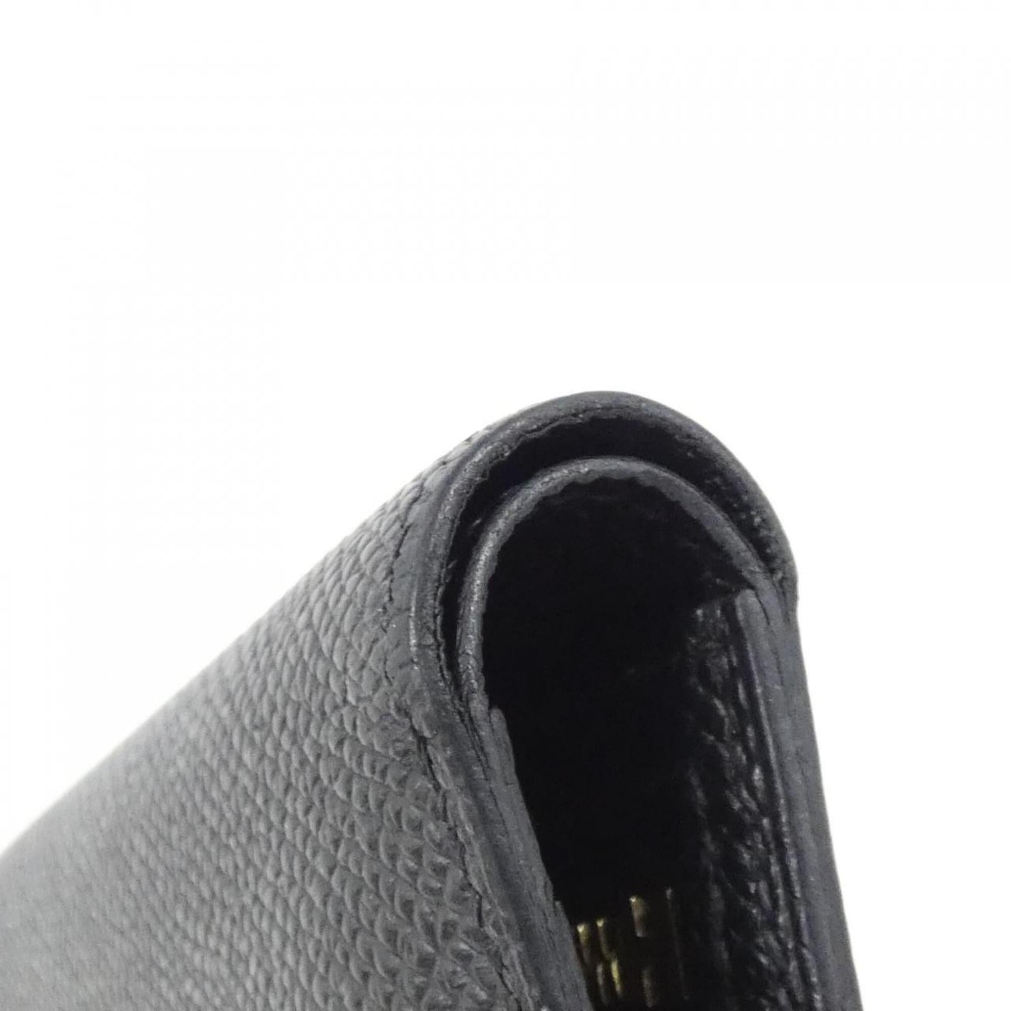 Hermes Black Epsom Leather Wallet (Bi-Fold) (Pre-Owned)