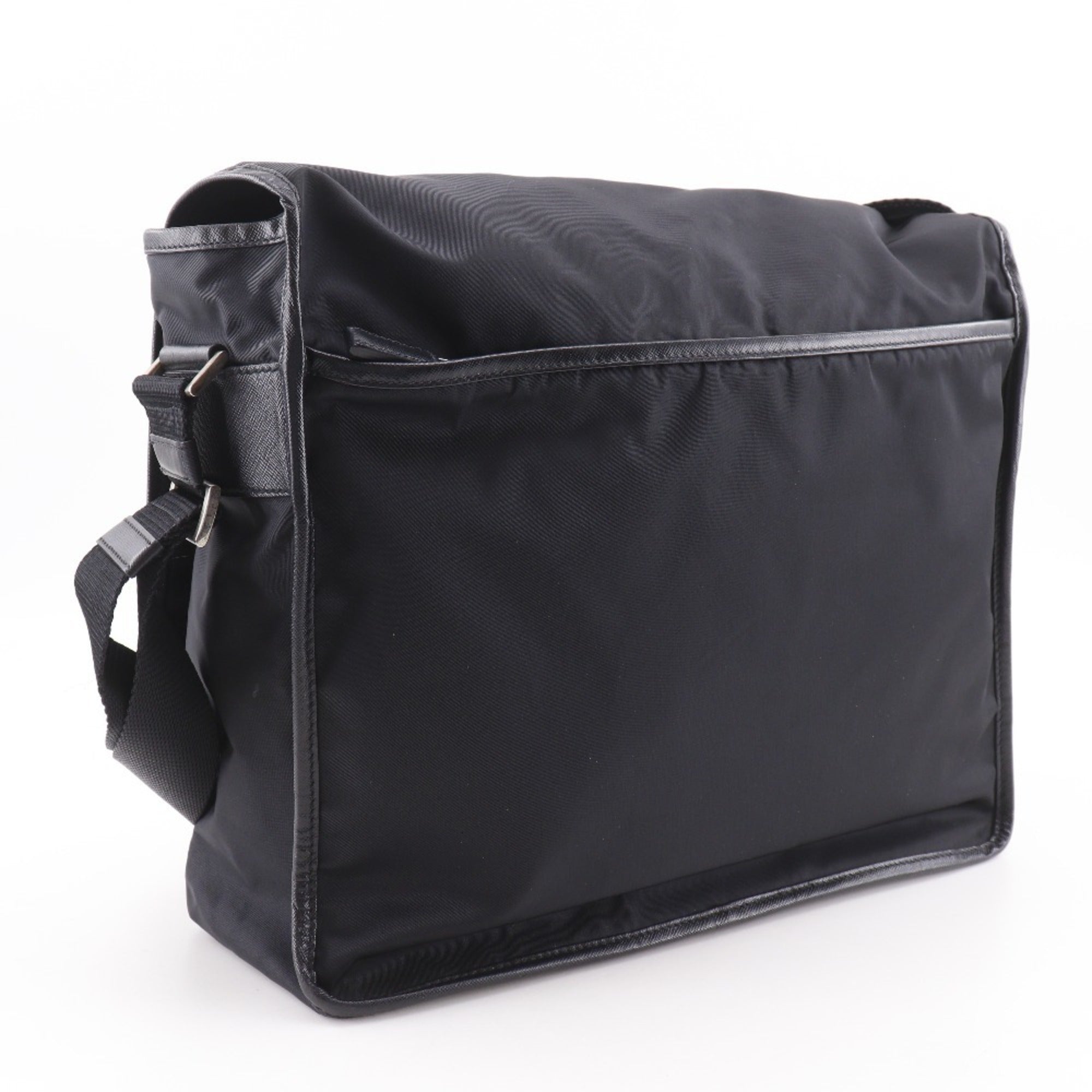 Prada Black Nero Nylon Shoulder Bag (Pre-Owned)