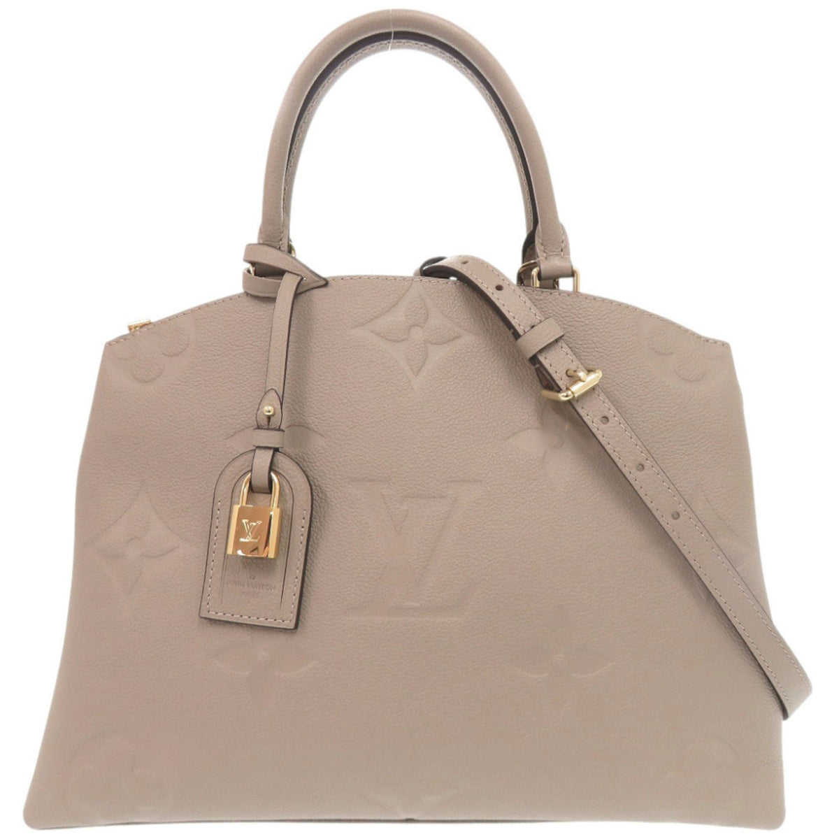 Louis Vuitton Tourterelle Monogram Empreinte Handbag (Pre-Owned)