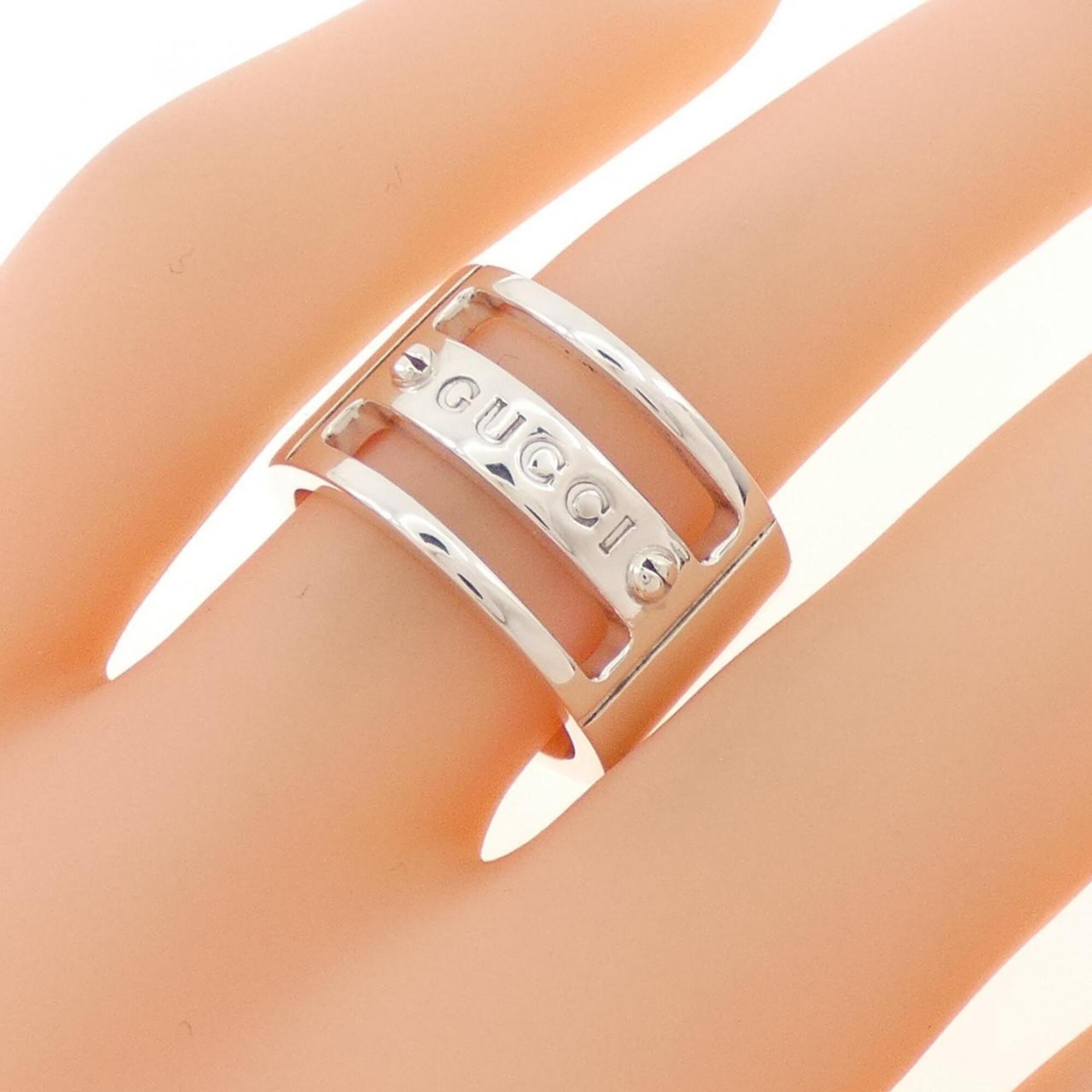 Gucci Silver 925 Band Ring (Pre-Owned)
