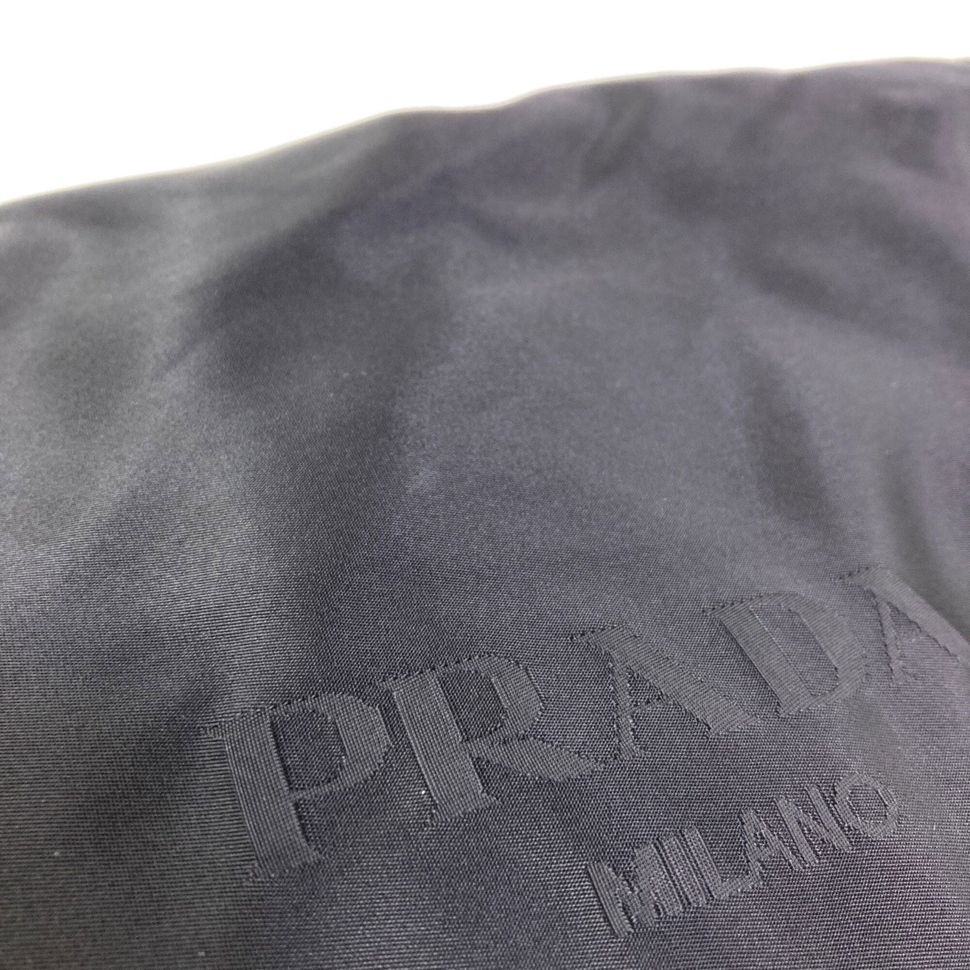 Prada Black Nylon Shoulder Bag (Pre-Owned)