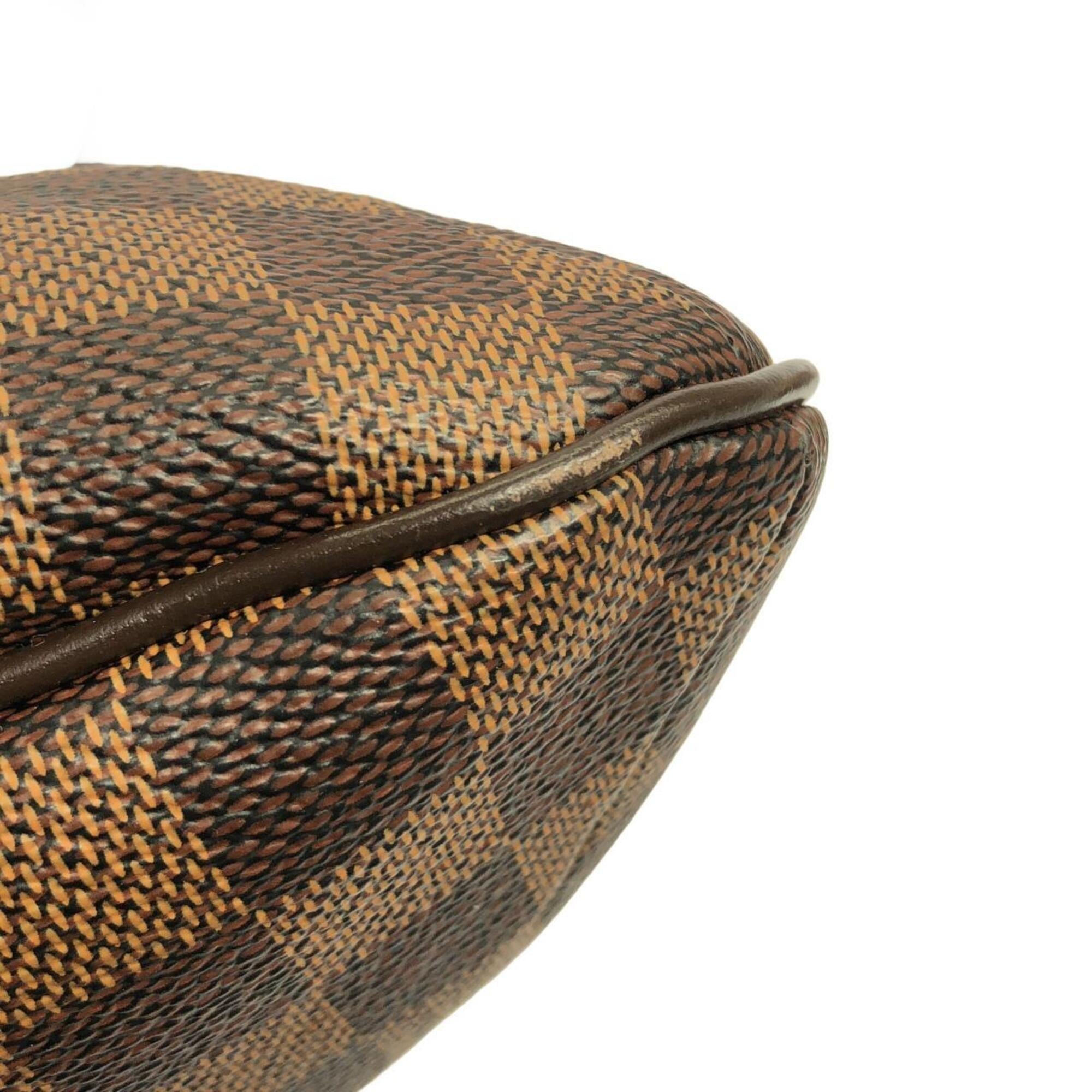 Louis Vuitton Damier Damier Canvas Ebene Damier Canvas Shoulder Bag (Pre-Owned)
