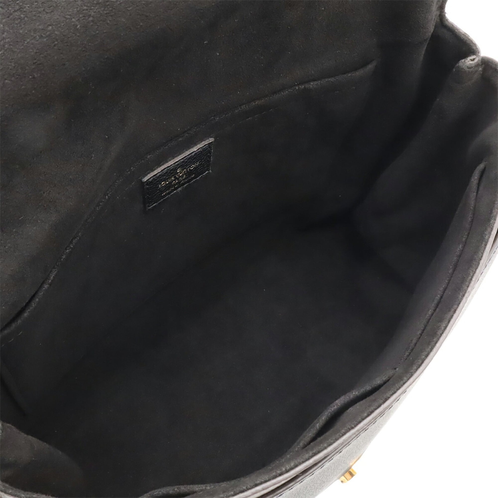 Louis Vuitton Black Noir Monogram Handbag Shoulder Bag (Pre-Owned)