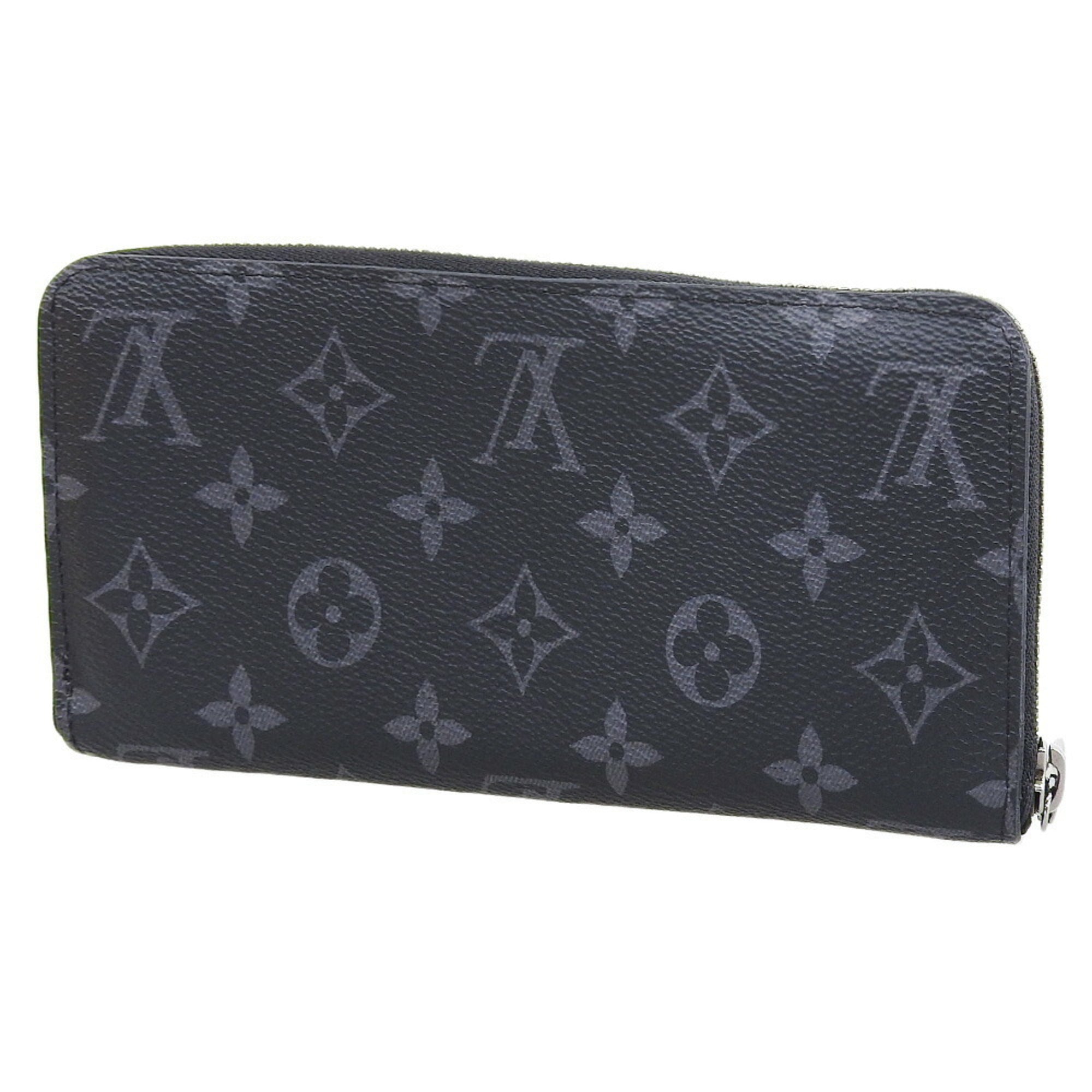 Louis Vuitton Monogram Eclipse Monogram Eclipse Monogram Eclipse Long Wallet (Bi-Fold) (Pre-Owned)