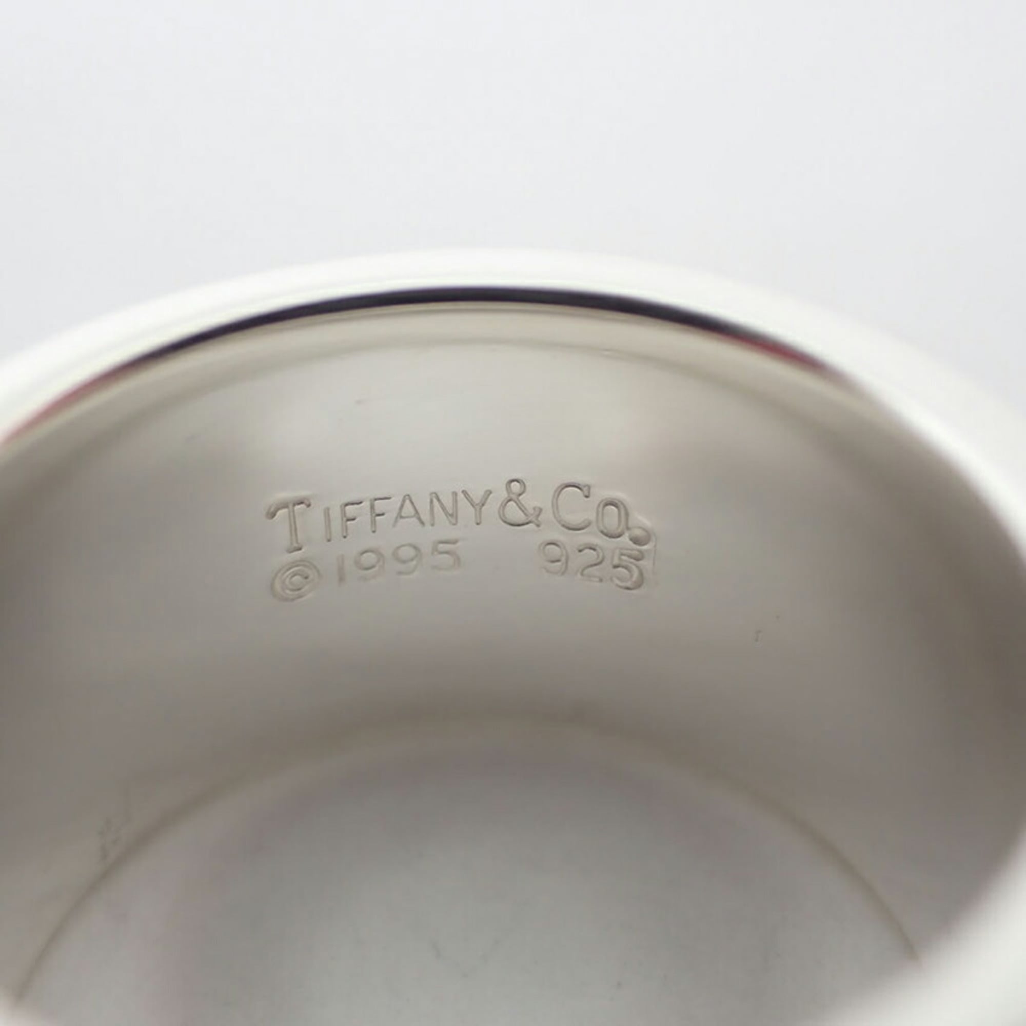 Tiffany Sterling Silver 925 Band Ring (Pre-Owned)