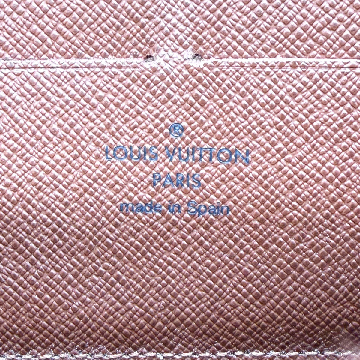Louis Vuitton Brown Monogram Long Wallet (Bi-Fold) (Pre-Owned)