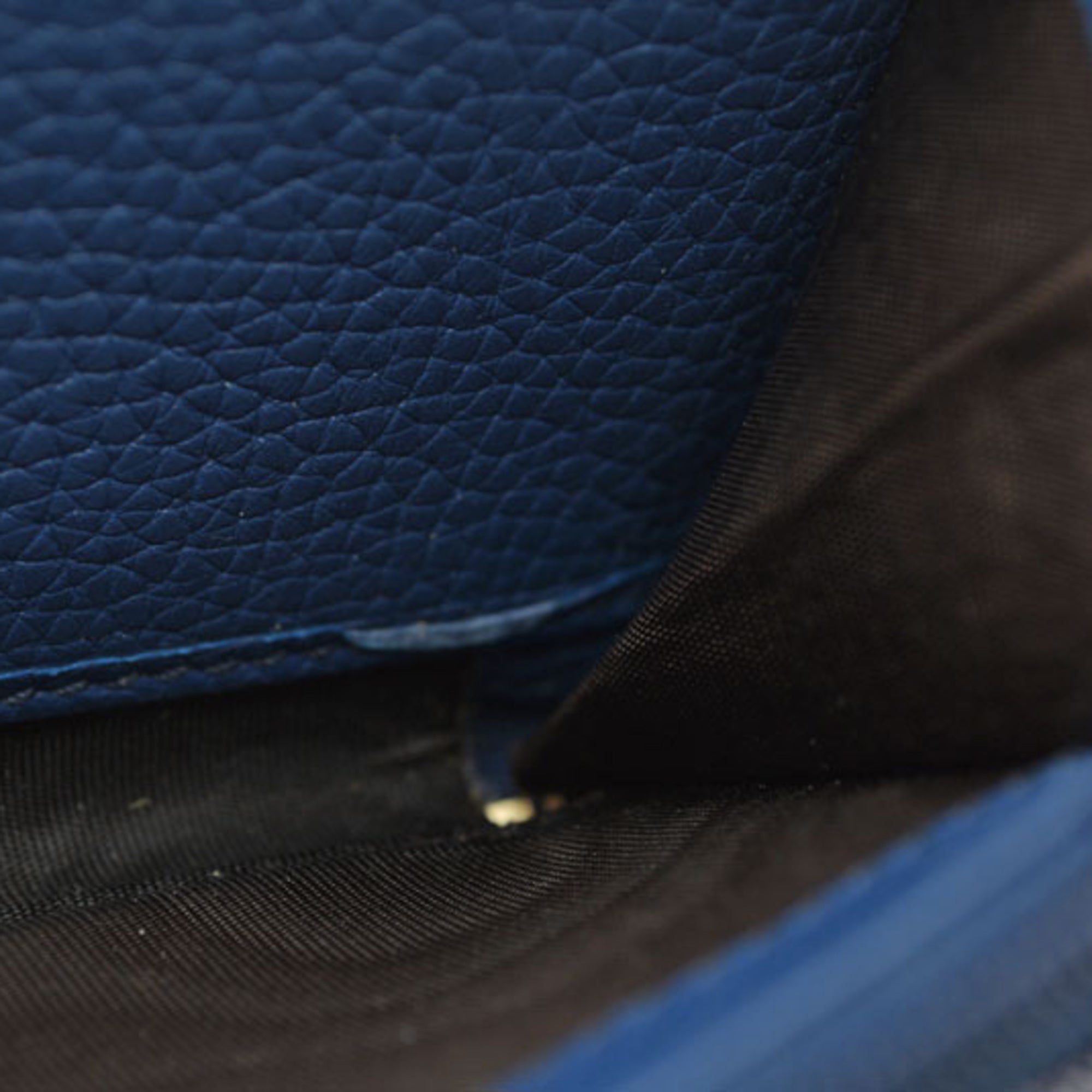 Gucci Blue Leather Coin Purse/Coin Case (Pre-Owned)