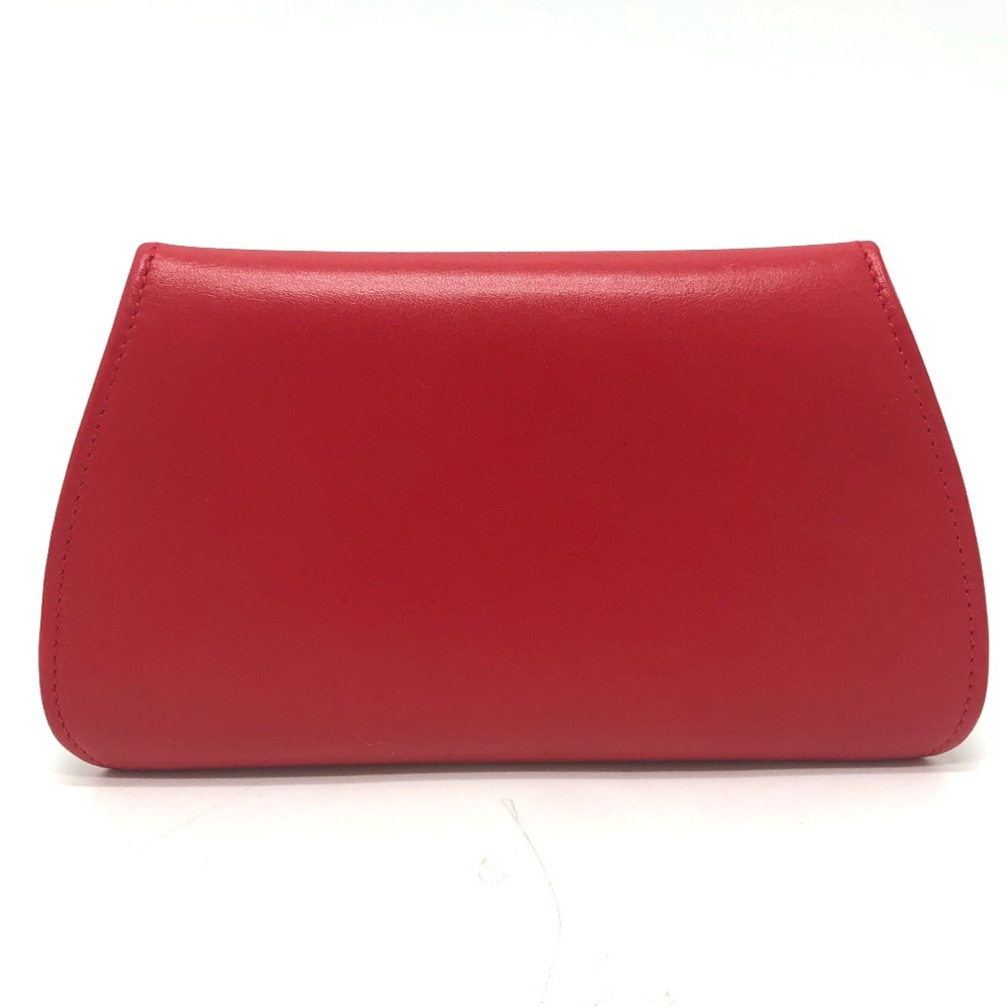 Cartier Red Color Coin Purse/Coin Case (Pre-Owned)