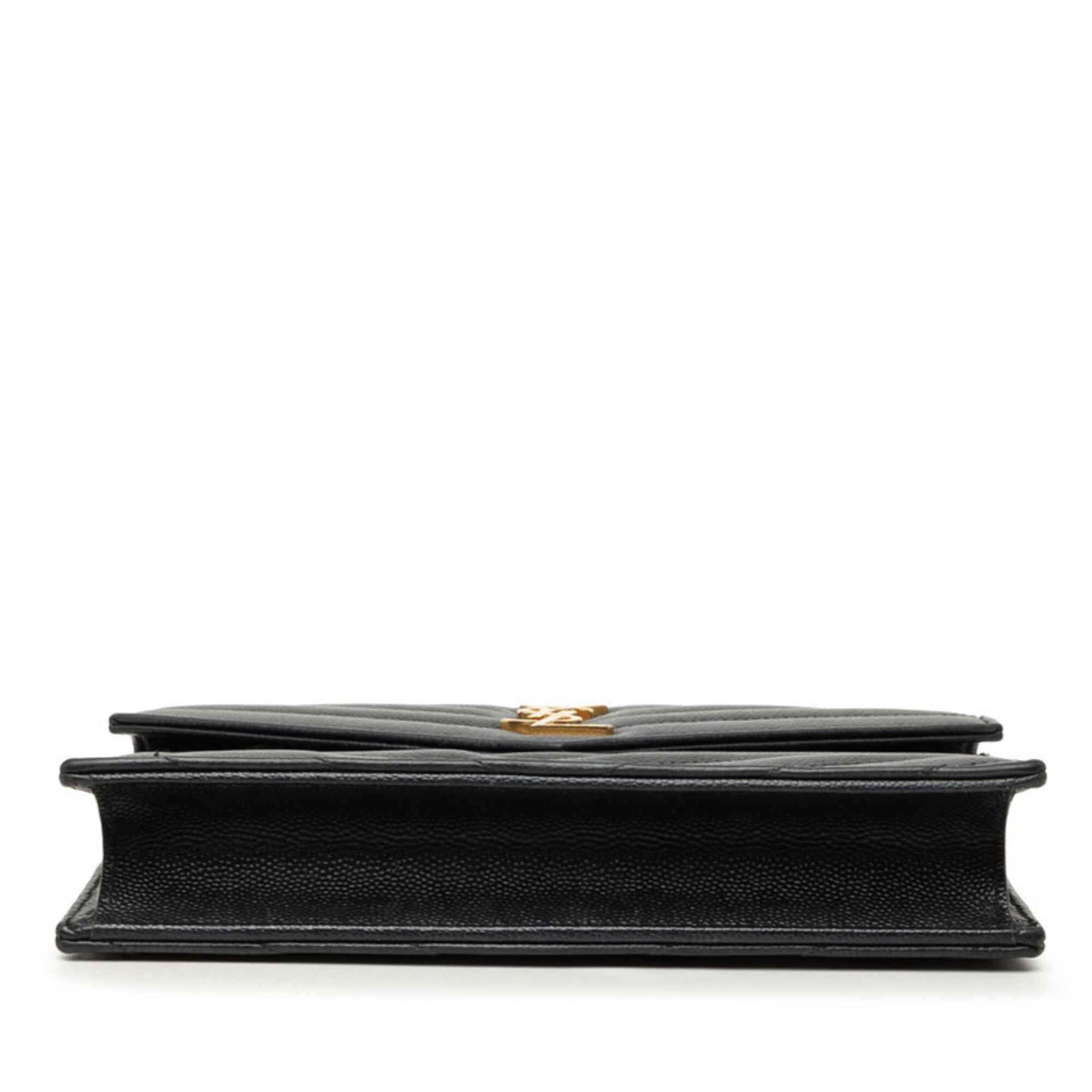 Saint Laurent Navy Leather Shoulder Bag (Pre-Owned)