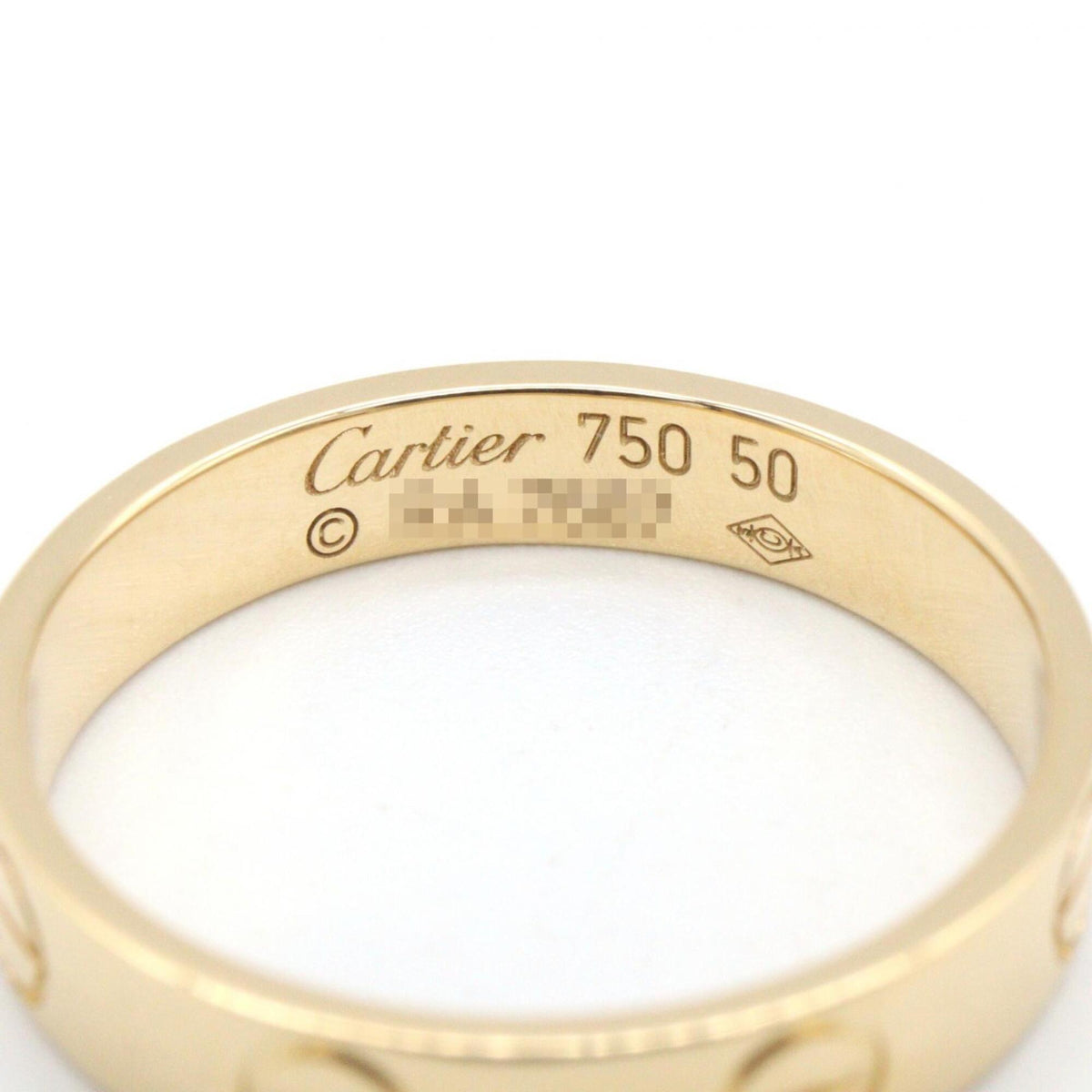 Cartier Gold Yellow Gold (18K) Band Ring (Pre-Owned)