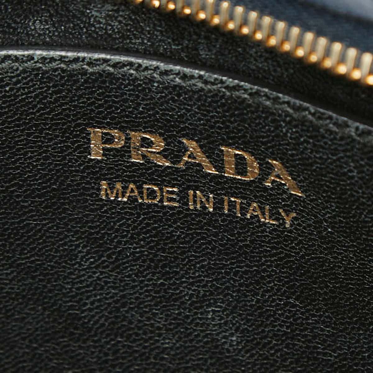Prada Multi-Color Navy Leather Shoulder Bag (Pre-Owned)