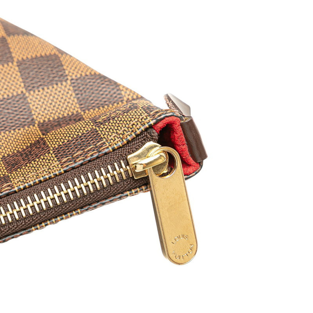 Louis Vuitton Damier Brown Pvc Leather Handbag Tote Bag (Pre-Owned)