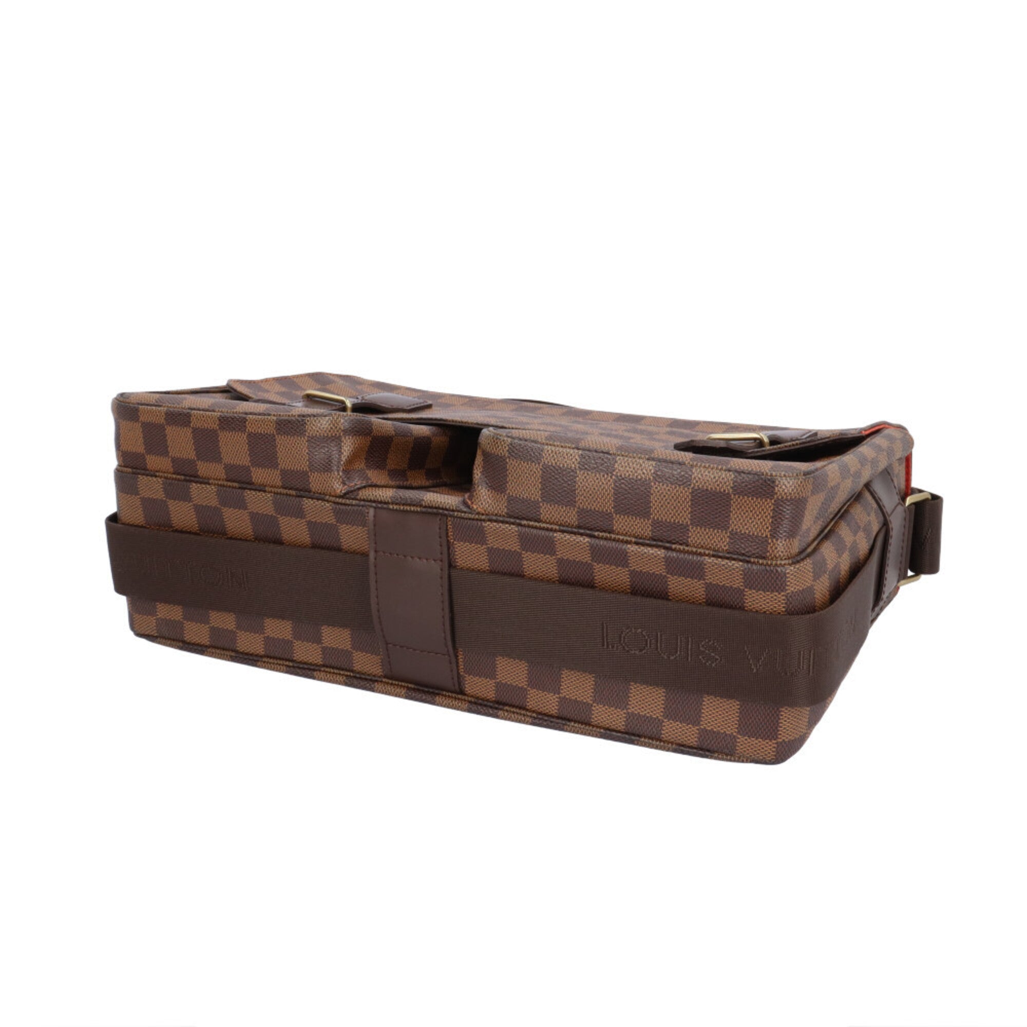 Louis Vuitton Damier Brown Damier Canvas Handbag Shoulder Bag (Pre-Owned)