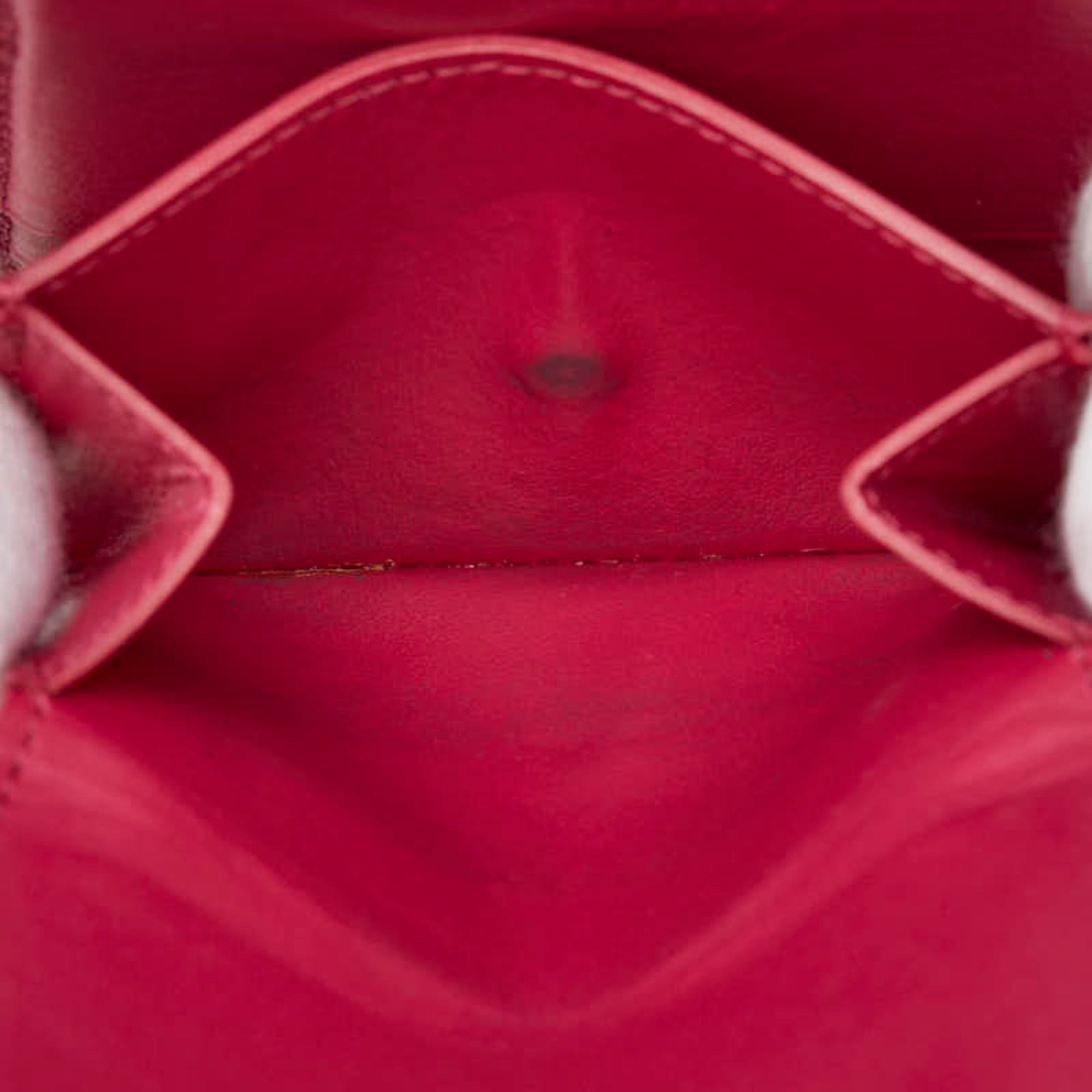 Celine Pink Leather Wallet (Tri-Fold) (Pre-Owned)