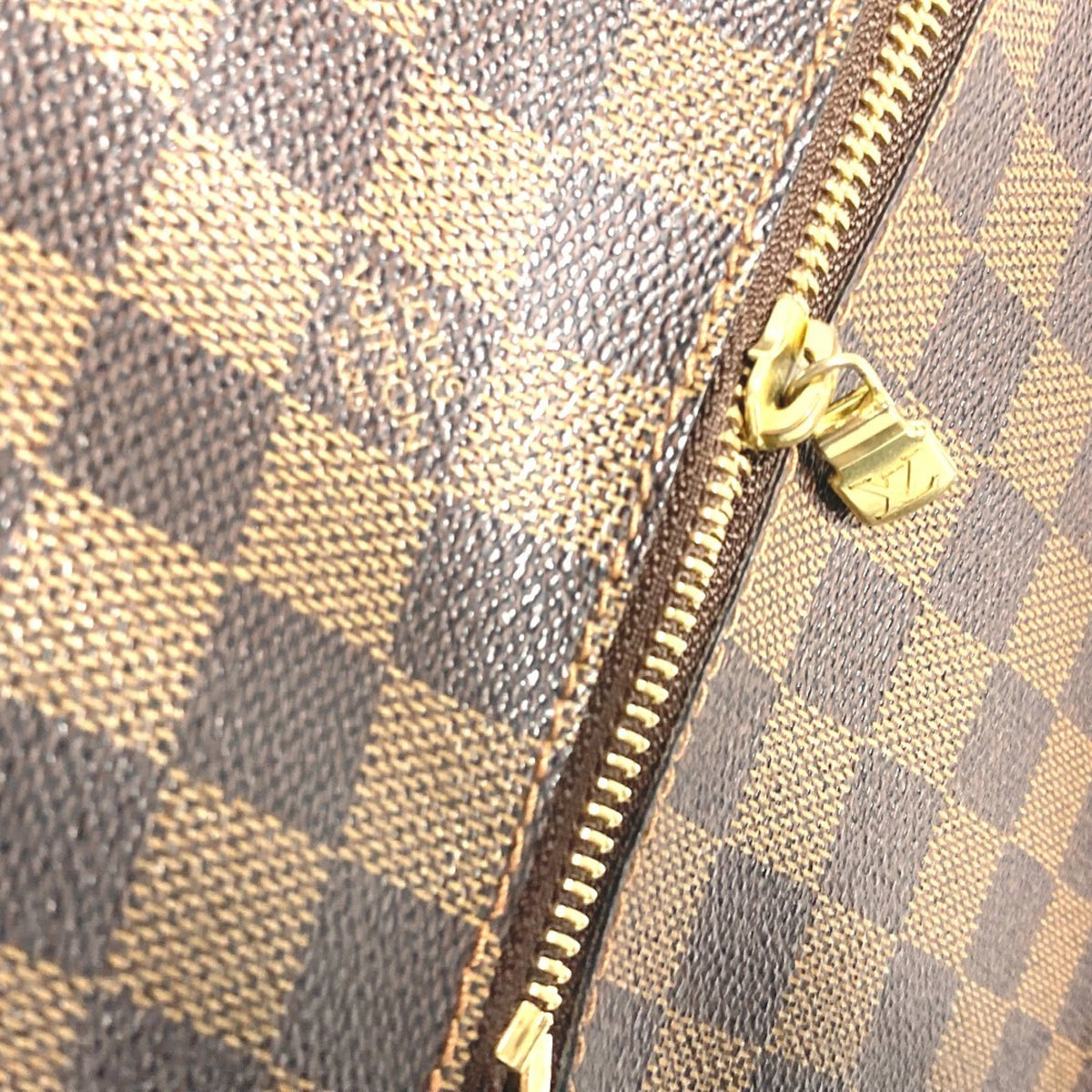 Louis Vuitton Brown Damier Canvas Messenger Bag Shoulder Bag (Pre-Owned)
